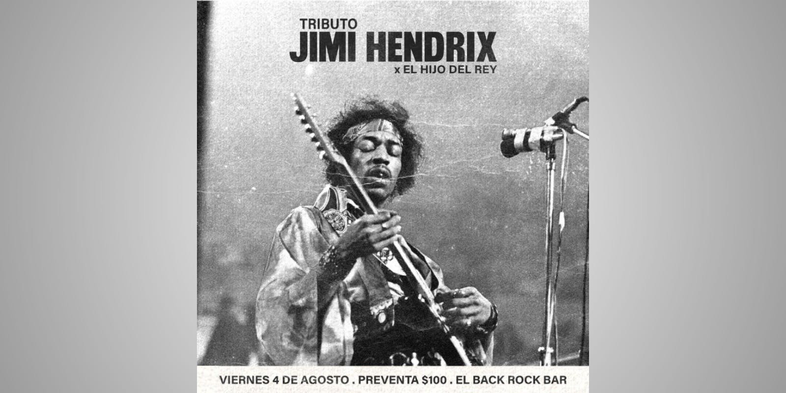 EL BACK ROCK BAR -  Tributo JIMI HENDRIX