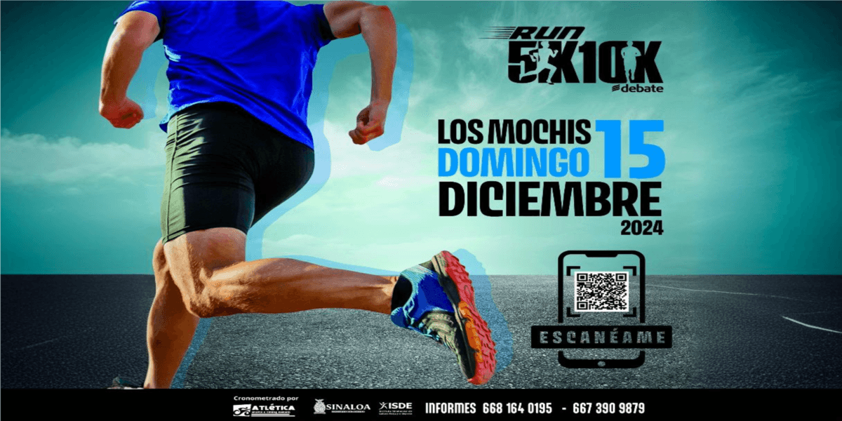 Imagen de portada para el evento: Run 5K/10K El Debate en Los Mochis