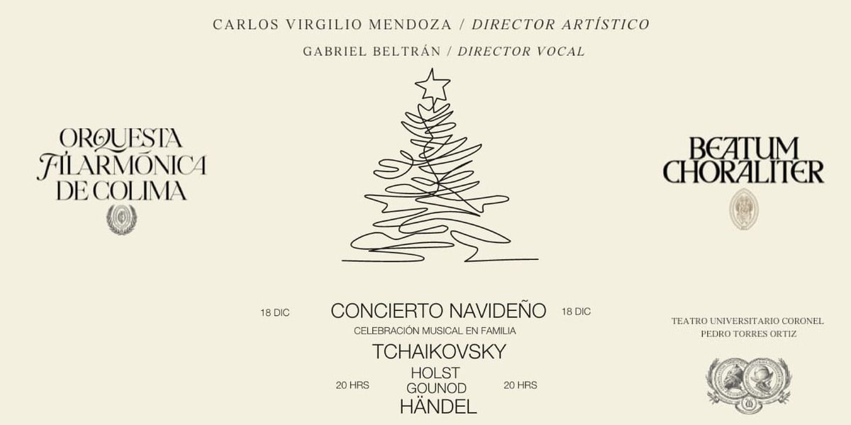 Imagen de portada para el evento: Concierto Navideño