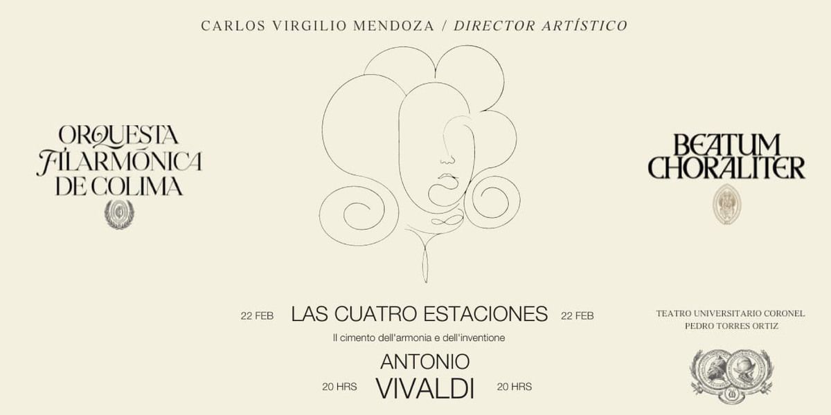 Imagen de portada para el evento: Las 4 Estaciones de Antonio Vivaldi