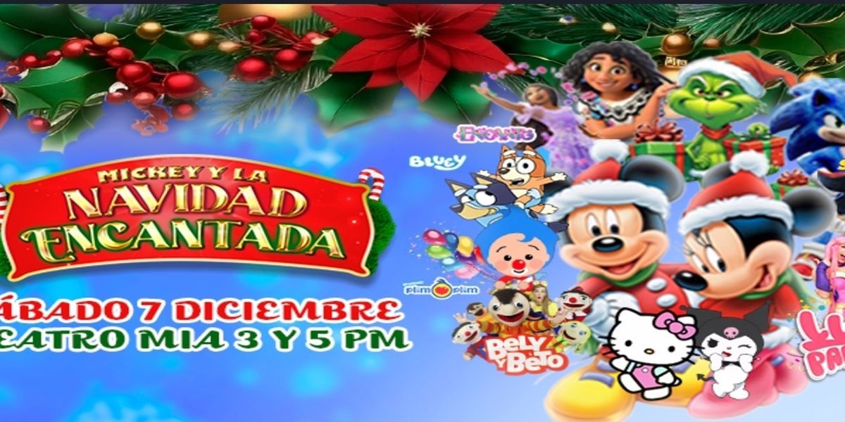 Imagen de portada para el evento: Mickey y la Navidad Encantada