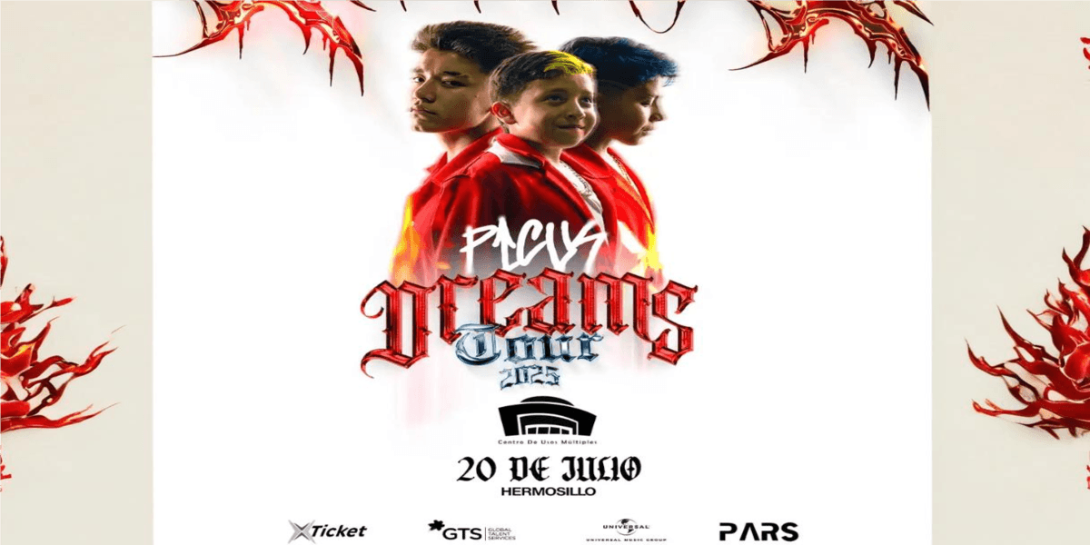 Imagen de portada para el evento: Picus Dream Tour Hermosillo