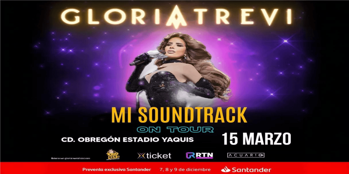 Imagen de portada para el evento: Gloria Trevi en Ciudad Obregón