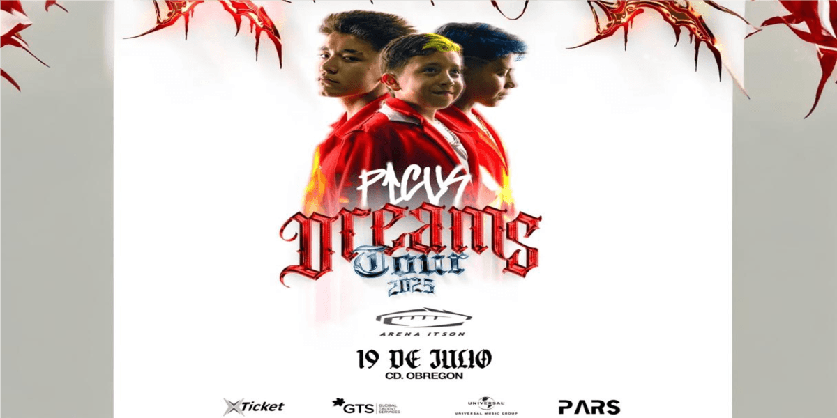 Imagen de portada para el evento: Picus Dream Tour Cd Obregón