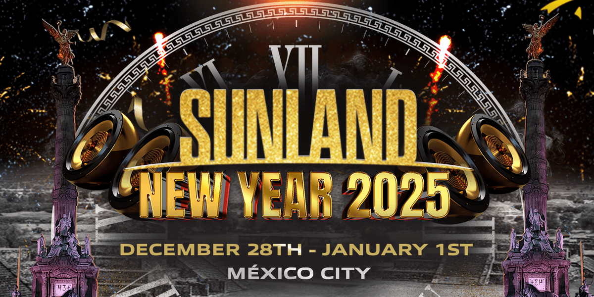 Imagen de portada para el evento: Sunland NYE 2025🇲🇽✨💫