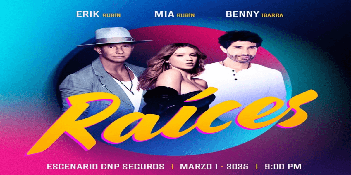 Imagen de portada para el evento: Benny, Mia & Erik Rubin "Raices