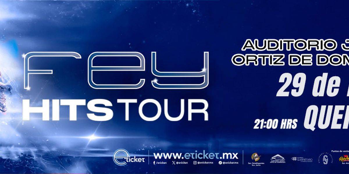 Imagen de portada para el evento: FEY - HITS TOUR