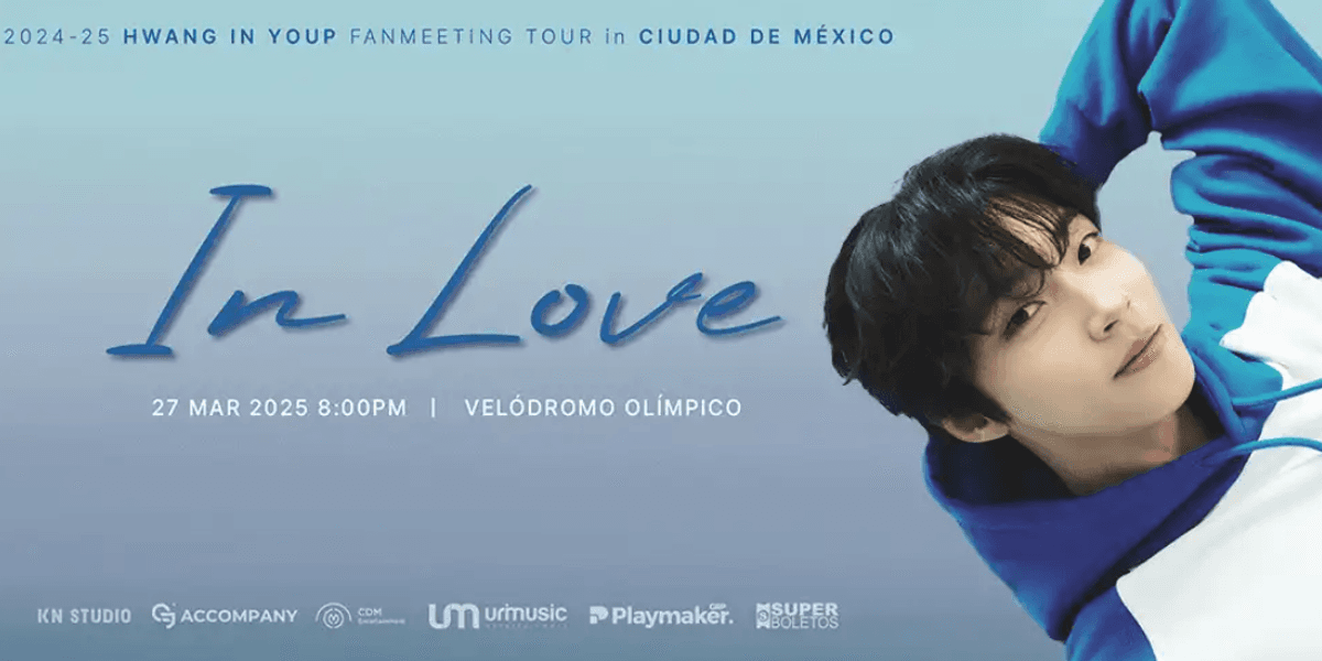 Imagen de portada para el evento: HWANG IN YOUP FANMEETING TOUR IN LOVE