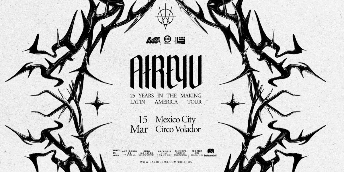 Imagen de portada para el evento: Atreyu en CDMX