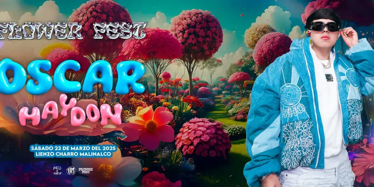 Imagen de portada para el evento: Flower Fest: Oscar Maydon