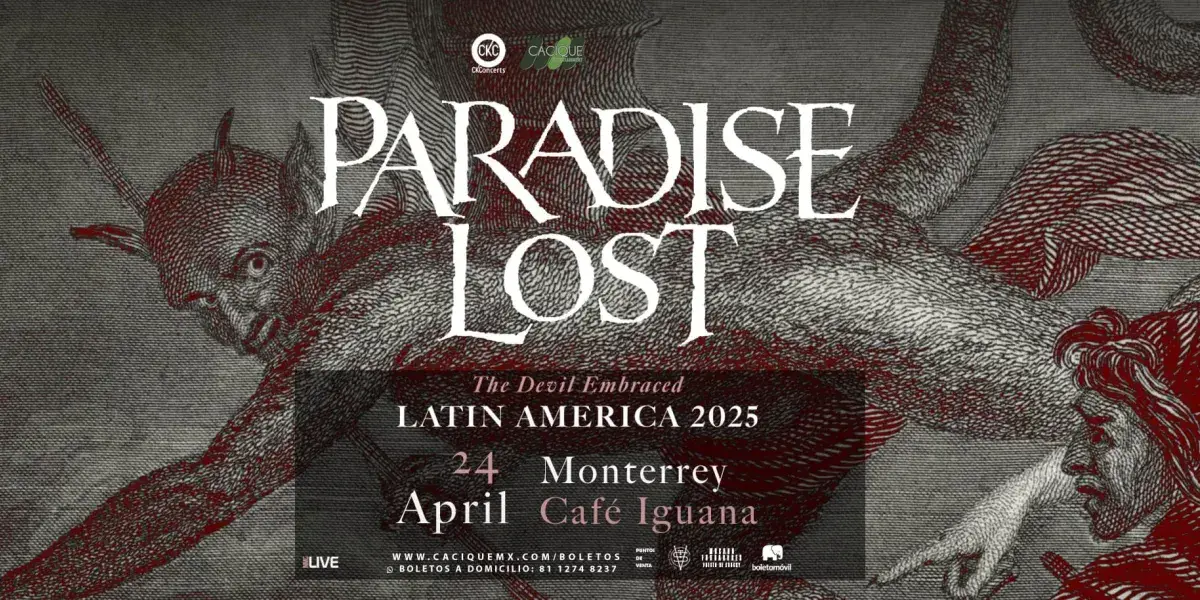 Imagen de portada para el evento: PARADISE LOST | MTY