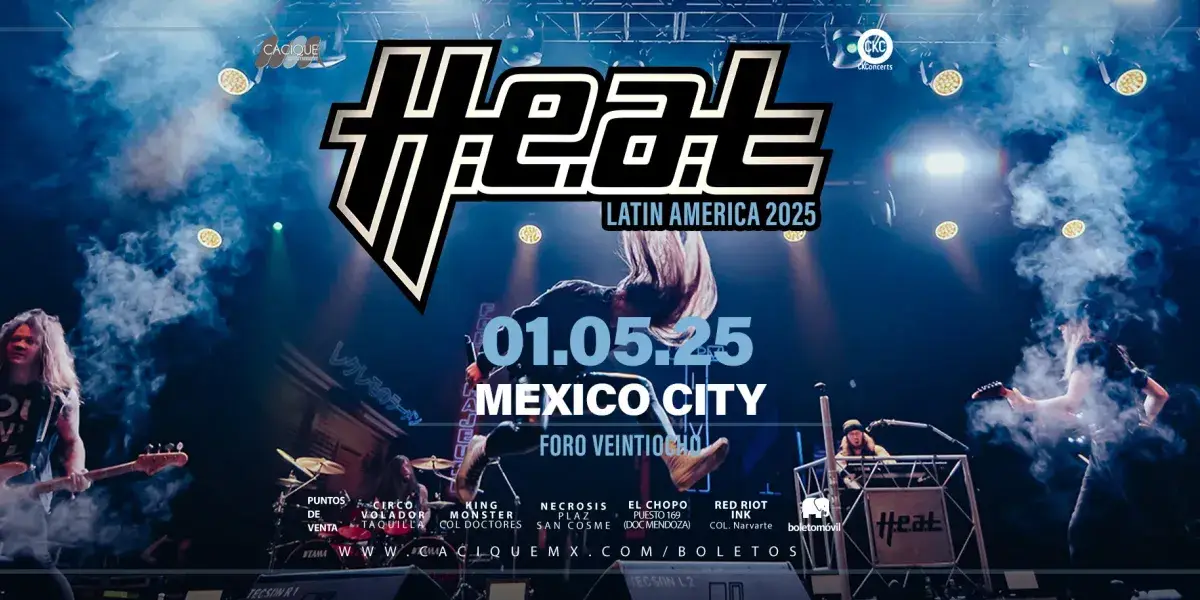 Imagen de portada para el evento: H.E.A.T. | CDMX