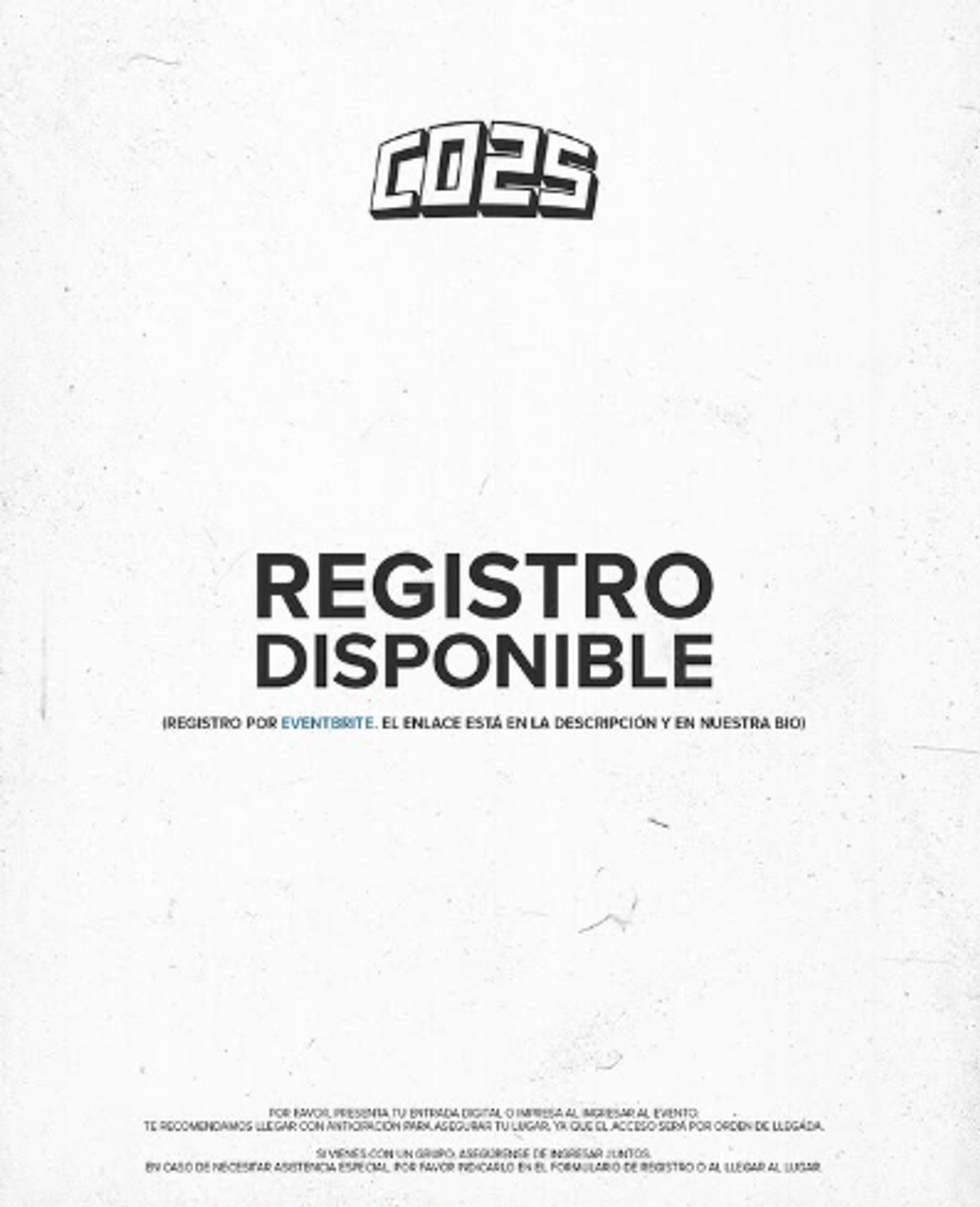Foto de portada del evento