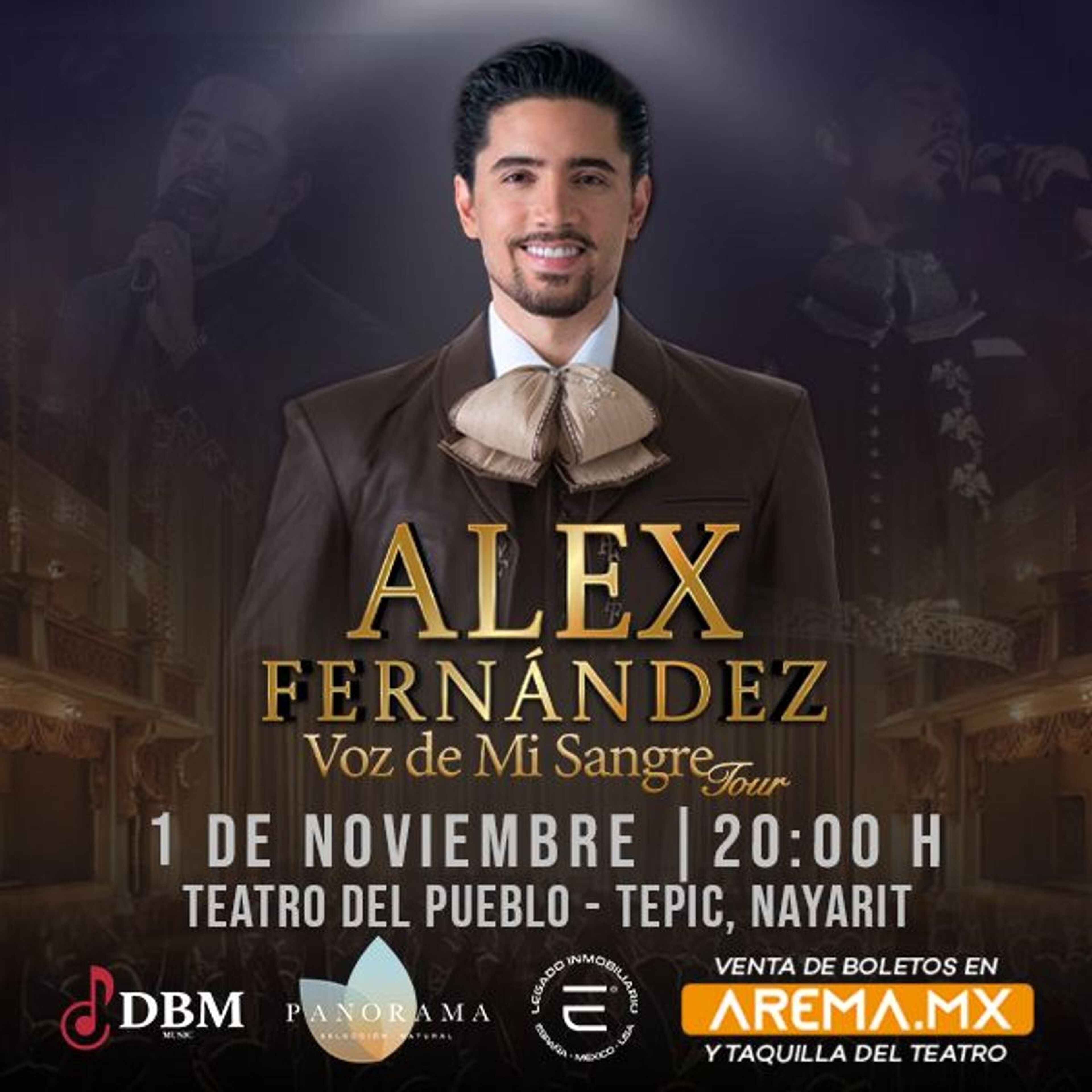 Alex Fernández "Voz de mi Sangre" en Tepic