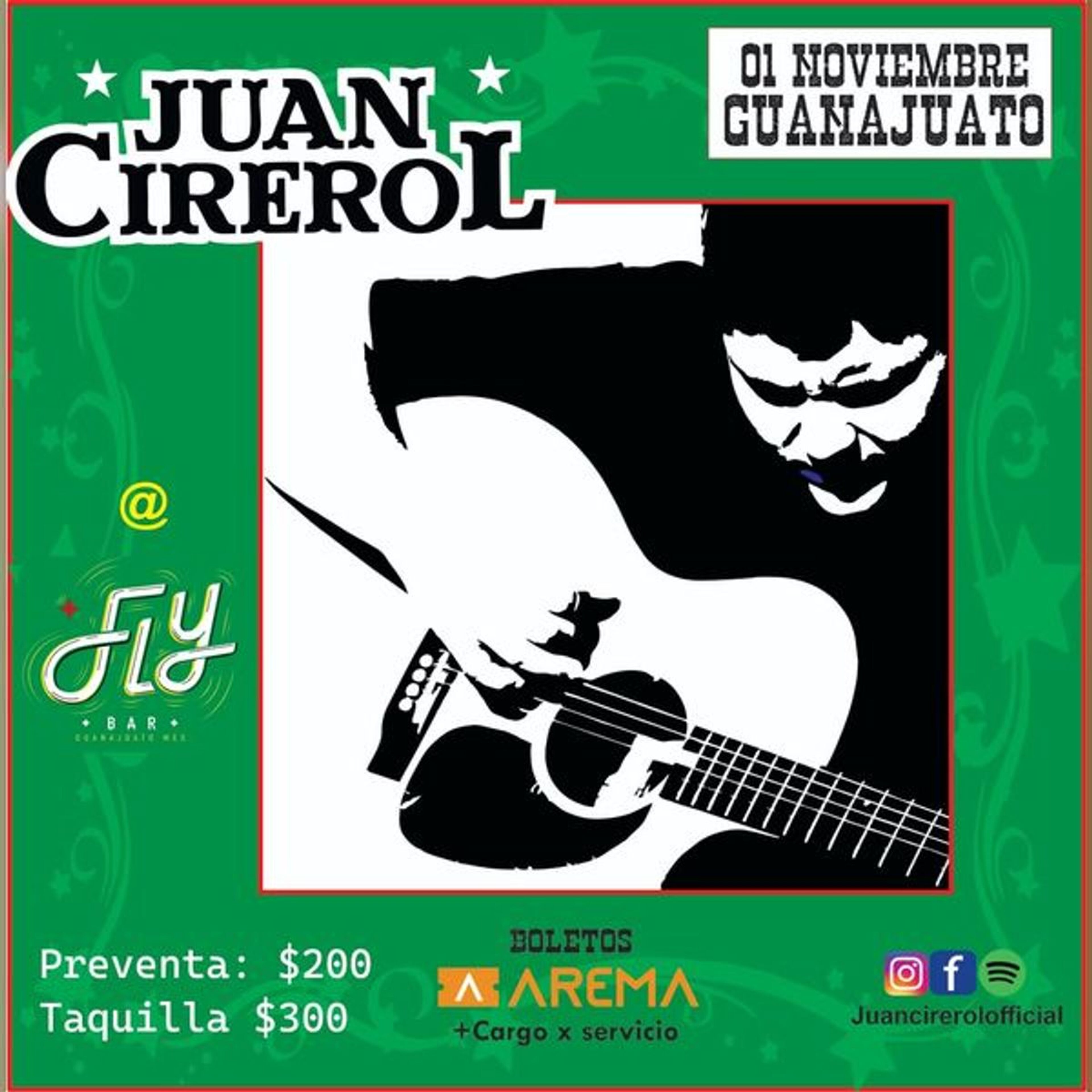 Juan Cirerol en Guanajuato