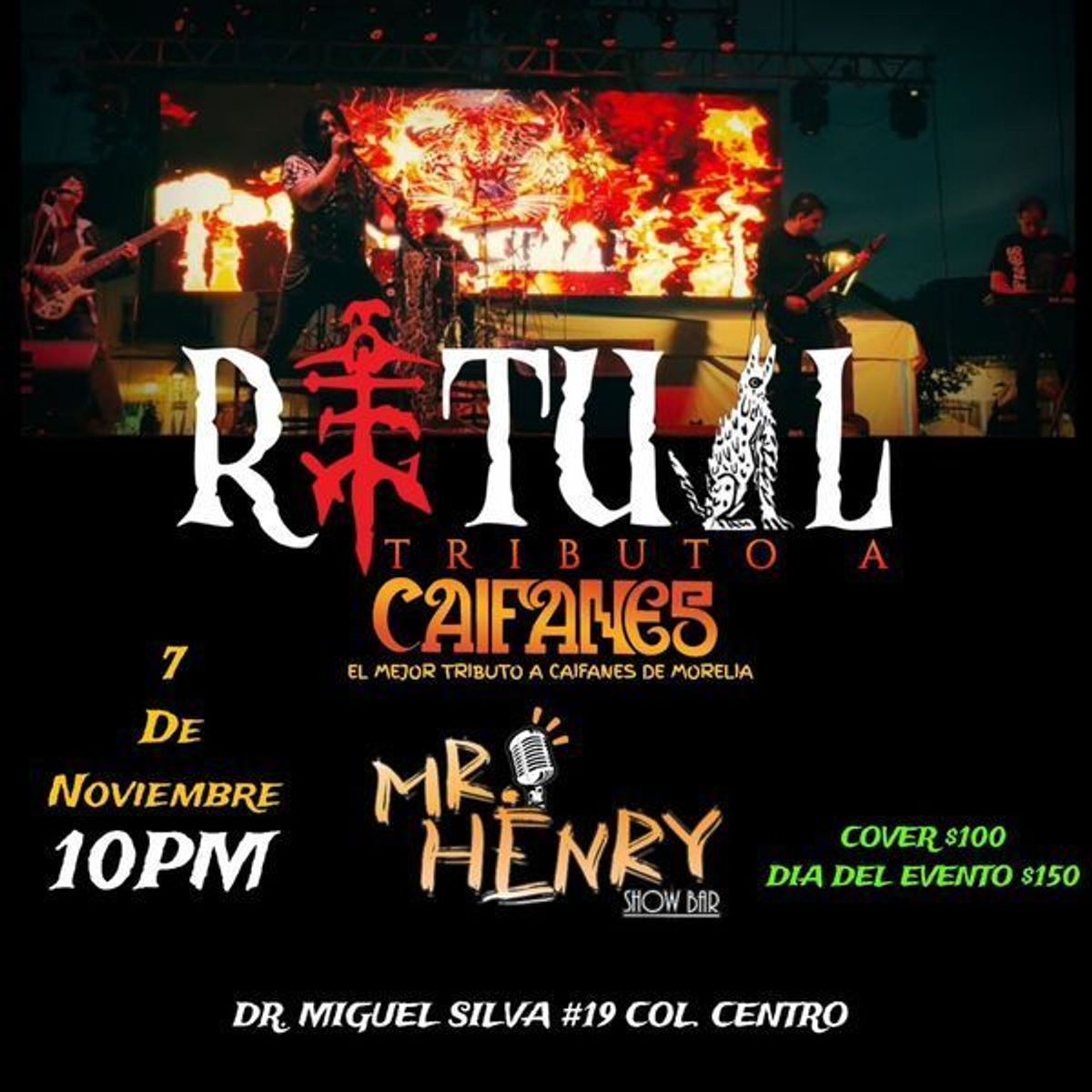 Ritual Tributo a Caifanes en Morelia