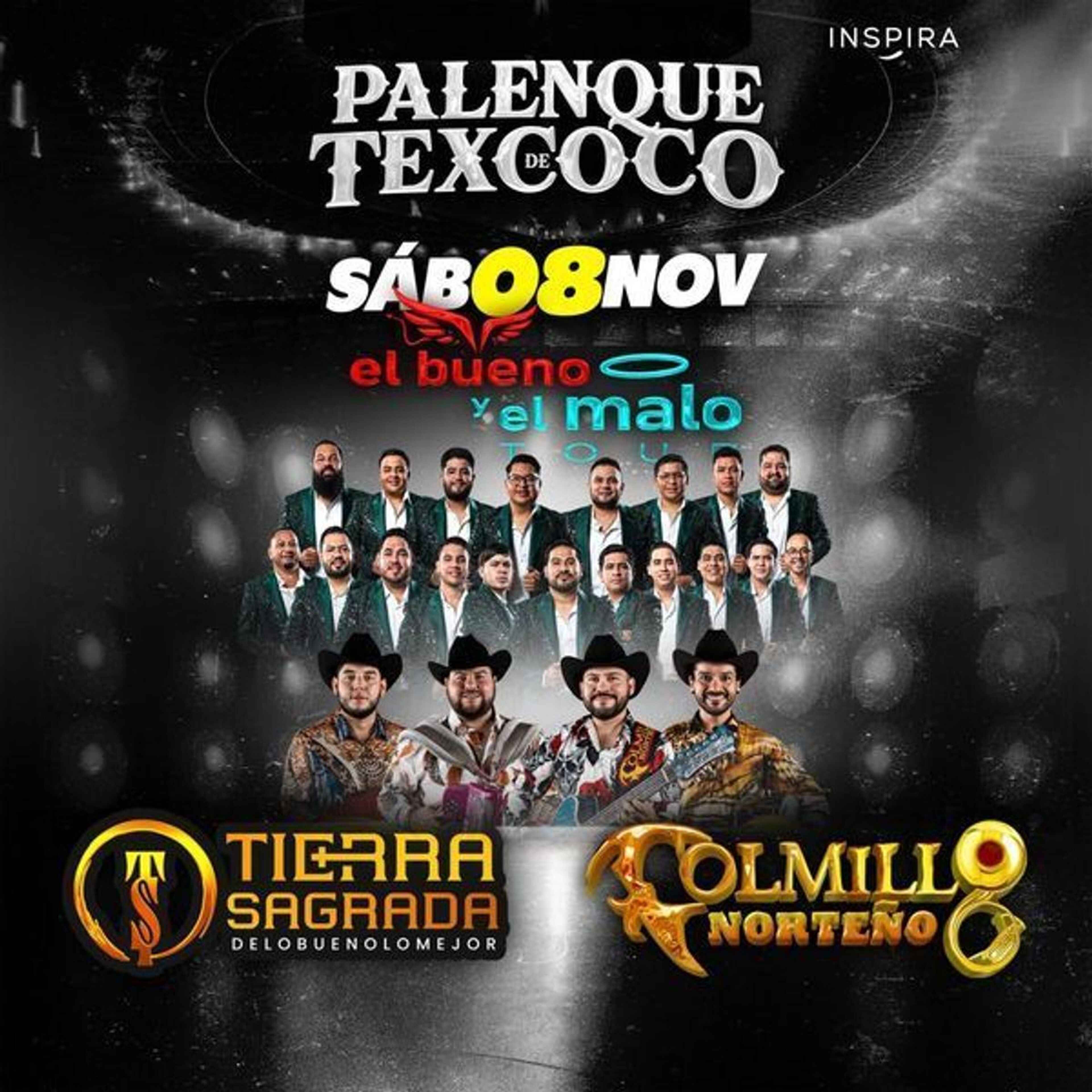 El Bueno y el Malo, Tierra Sagrada y Colmillo Norteño en Texcoco
