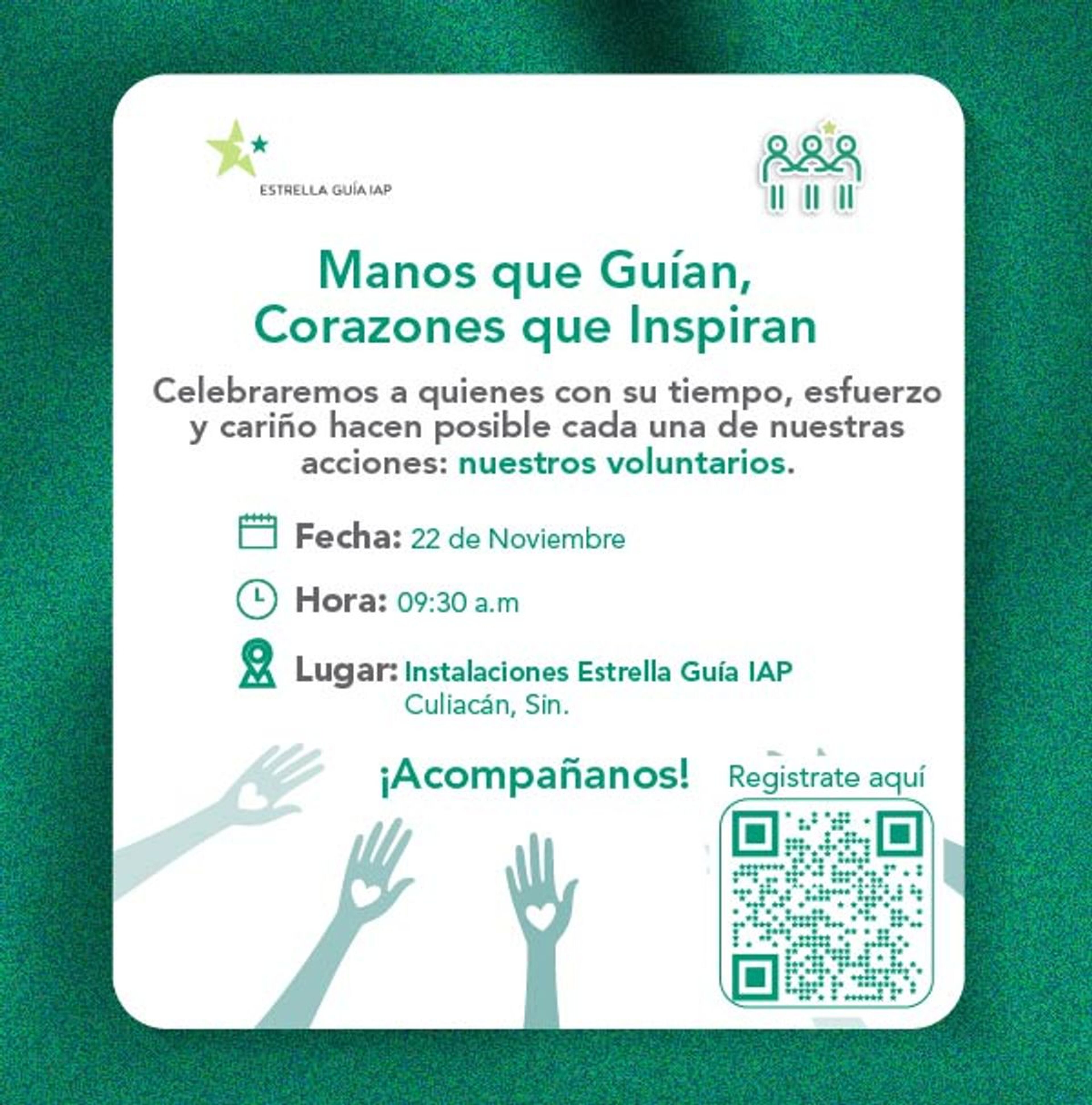 Manos que guían, corazones que inspiran