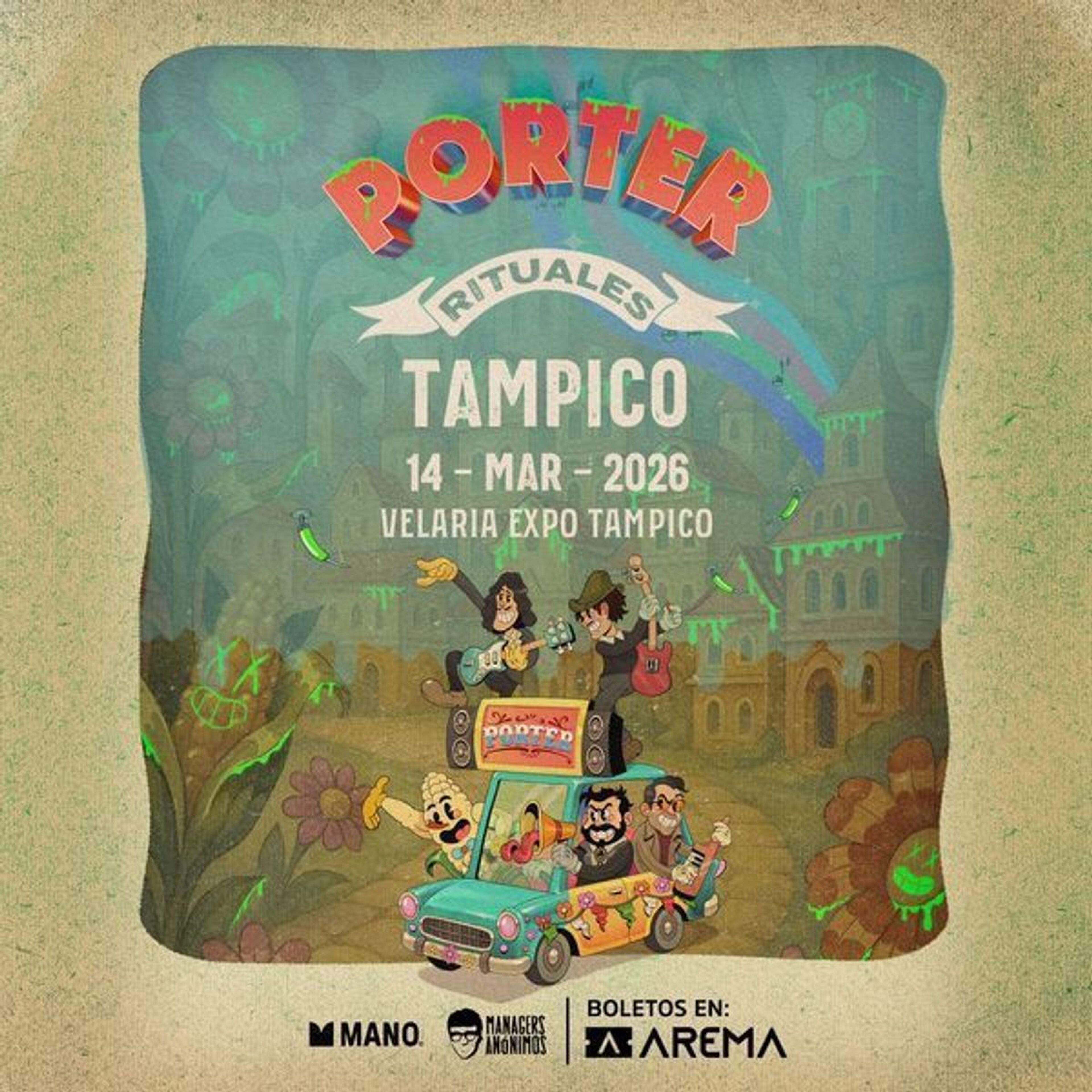 PORTER ''RITUALES'' EN TAMPICO