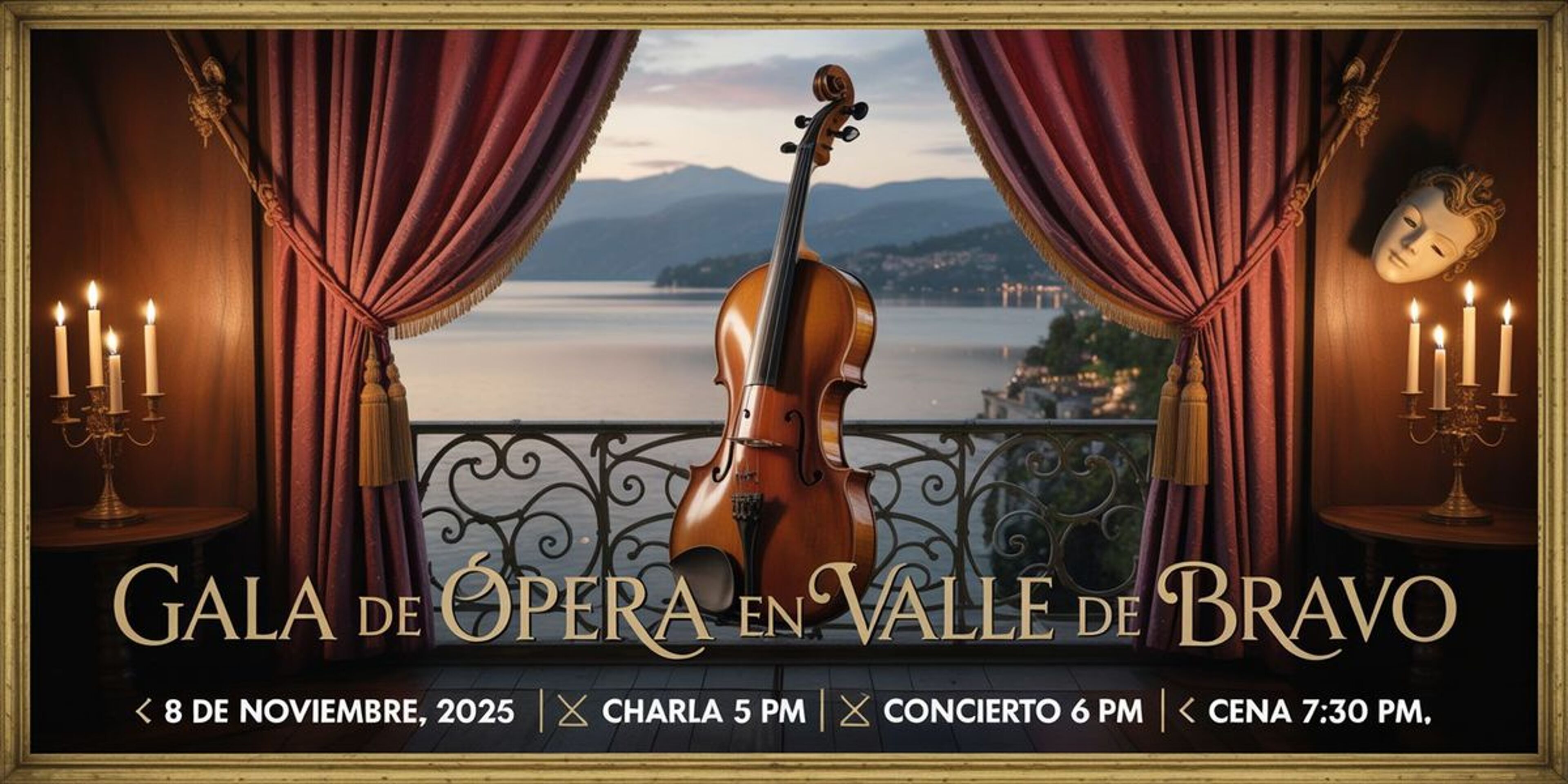 Gala de Opera Rancho las Margaritas, Valle de Bravo