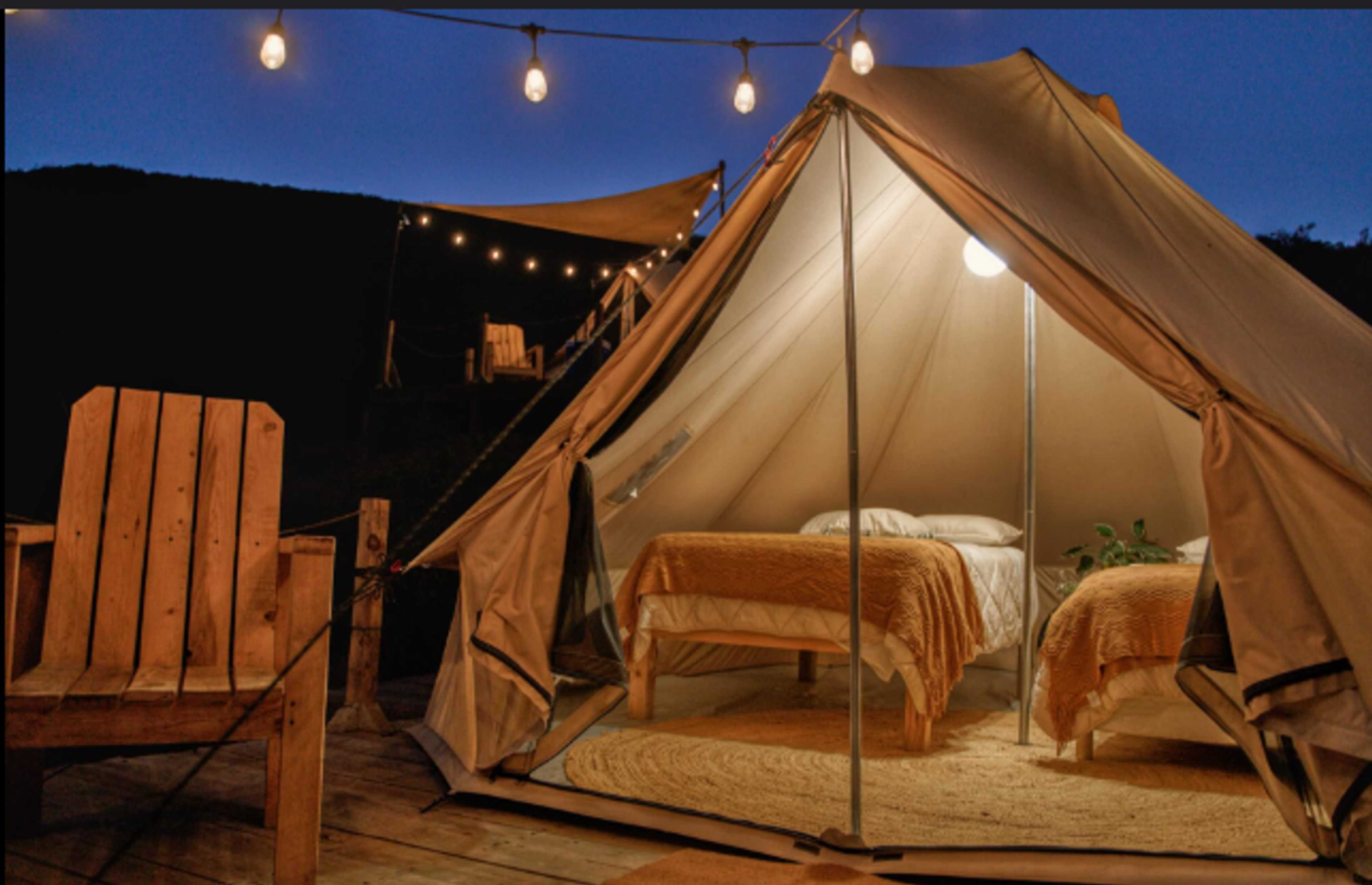 Experiencia Glamping en Baja California