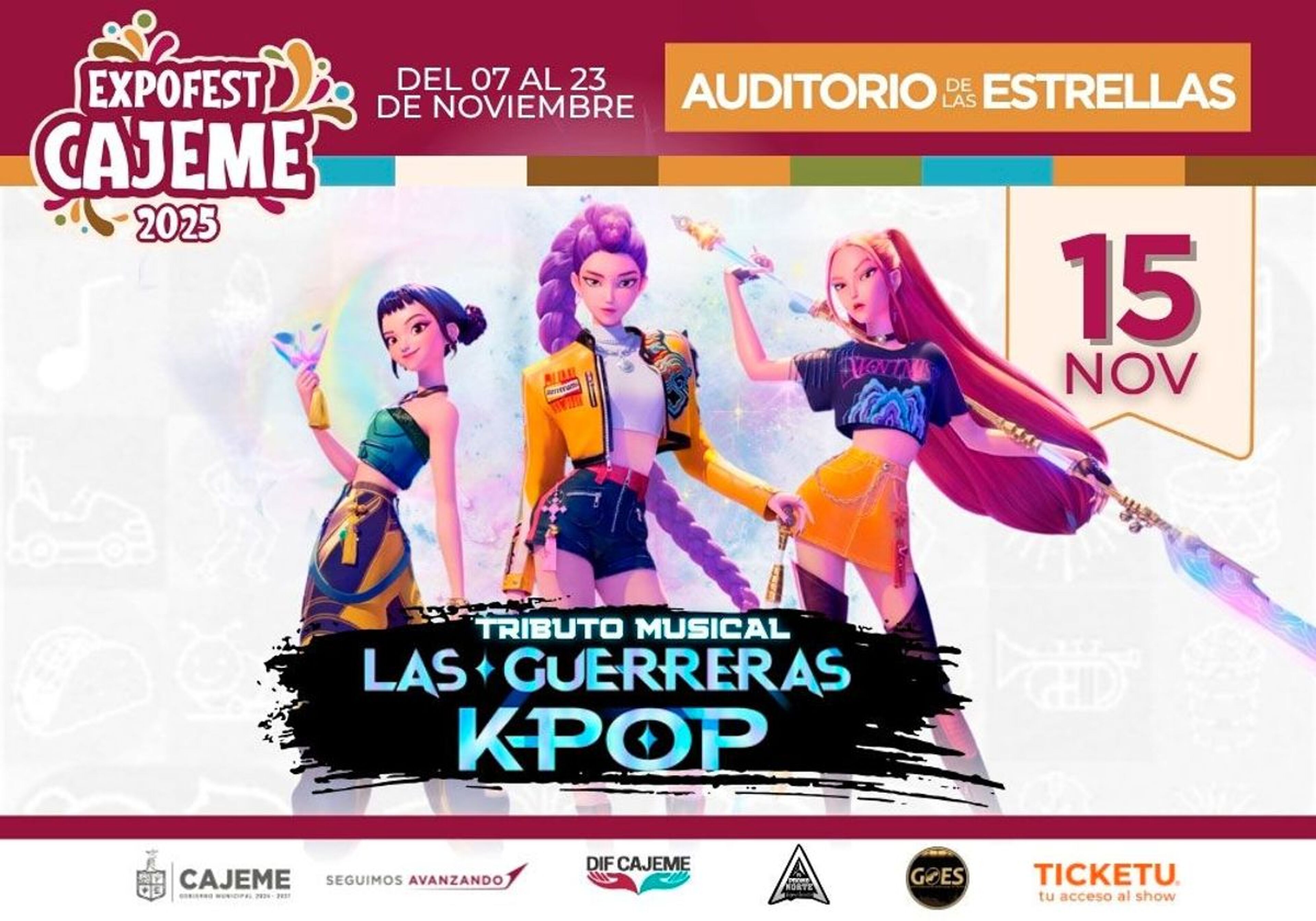 LAS GUERRERAS KPOP TRIBUTO MUSICAL