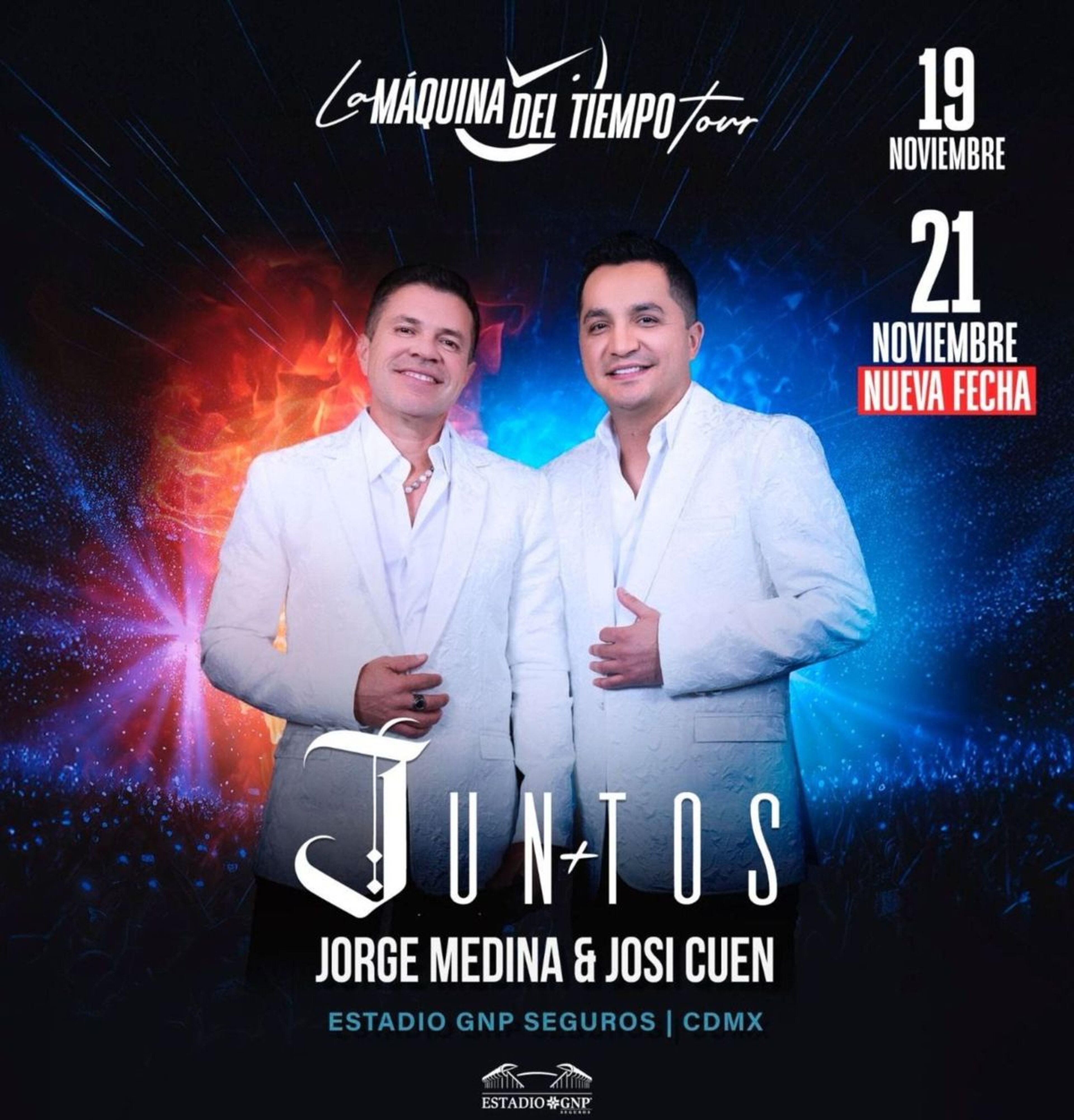 Juntos: Jorge Medina y Josi Cuen
