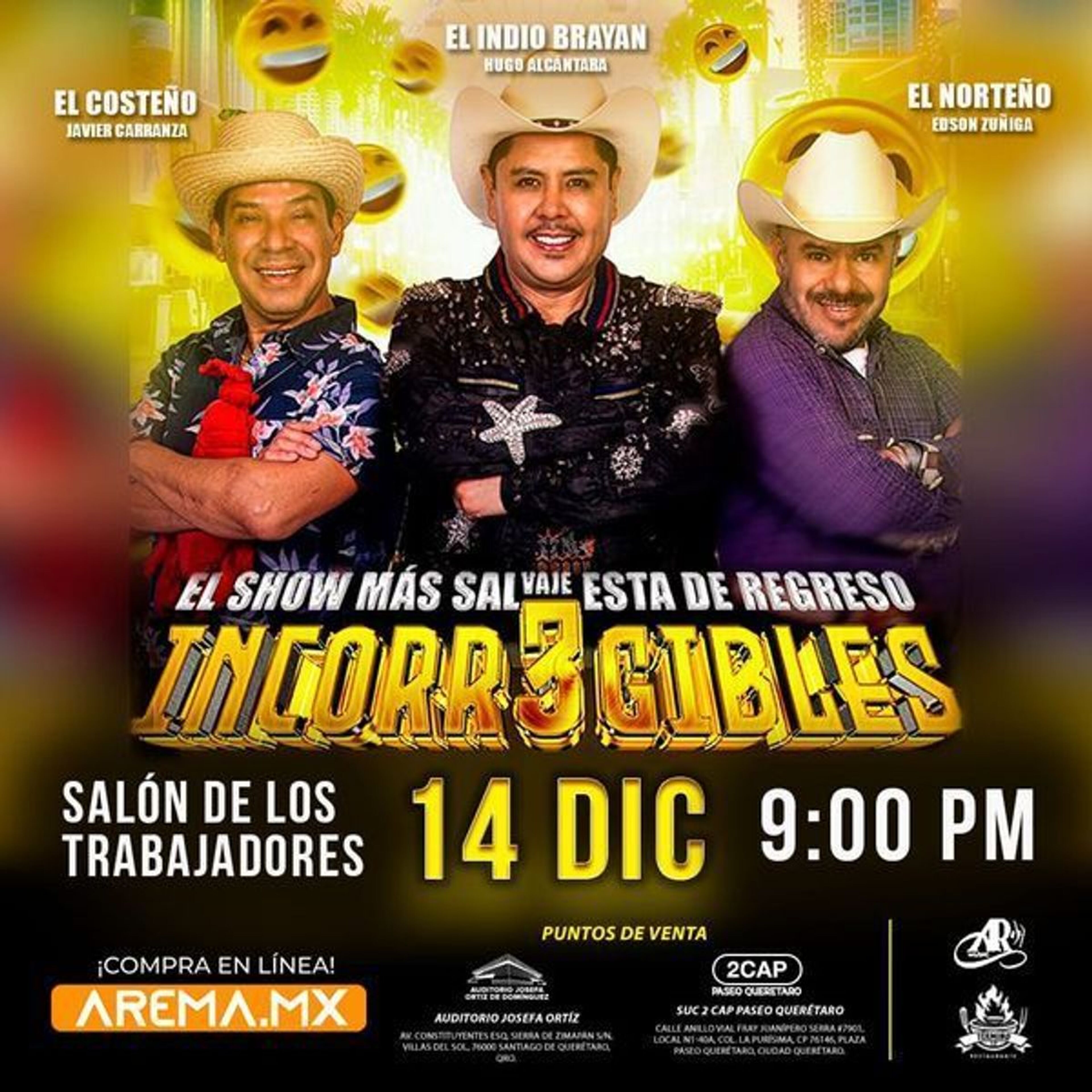 Incorregibles en Querétaro