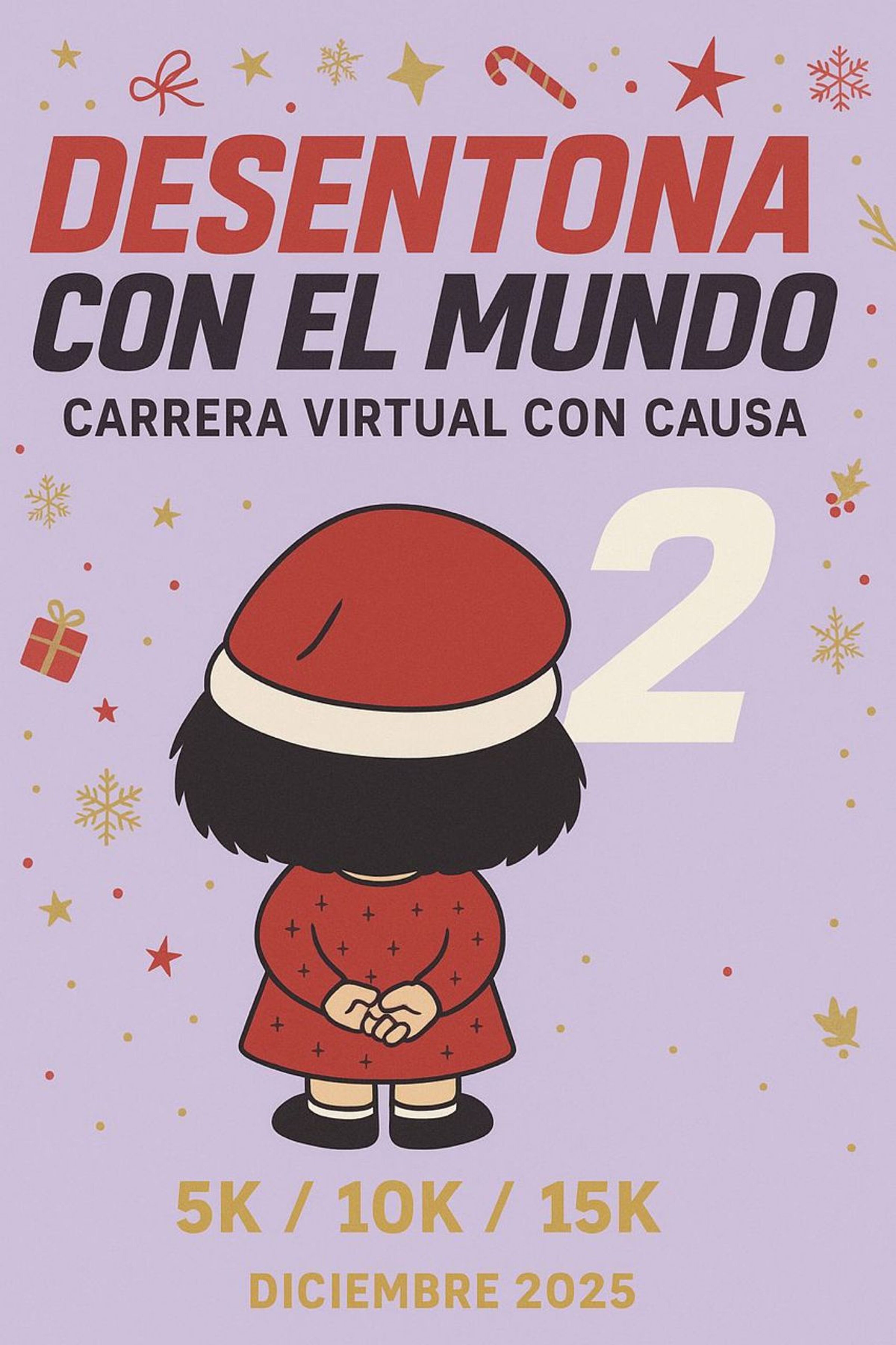 Desentona con el mundo 2da edición carrera virtual