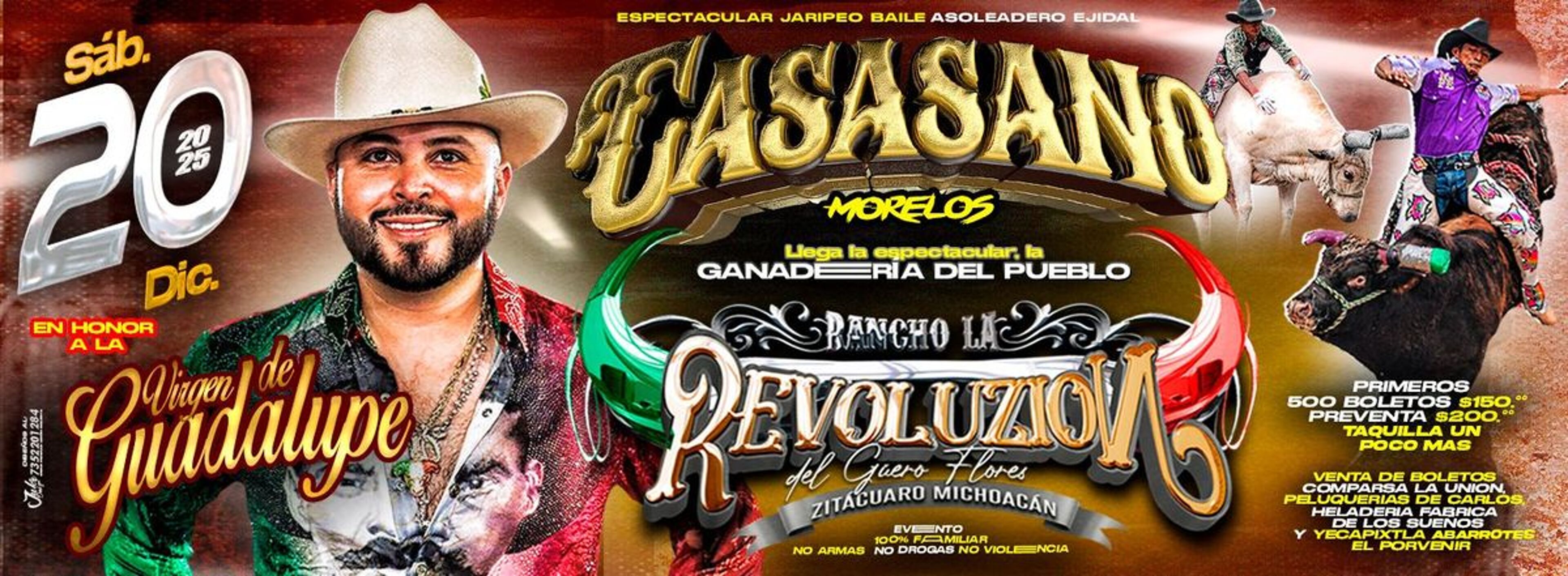 Rancho la Revoluzion en Casasano