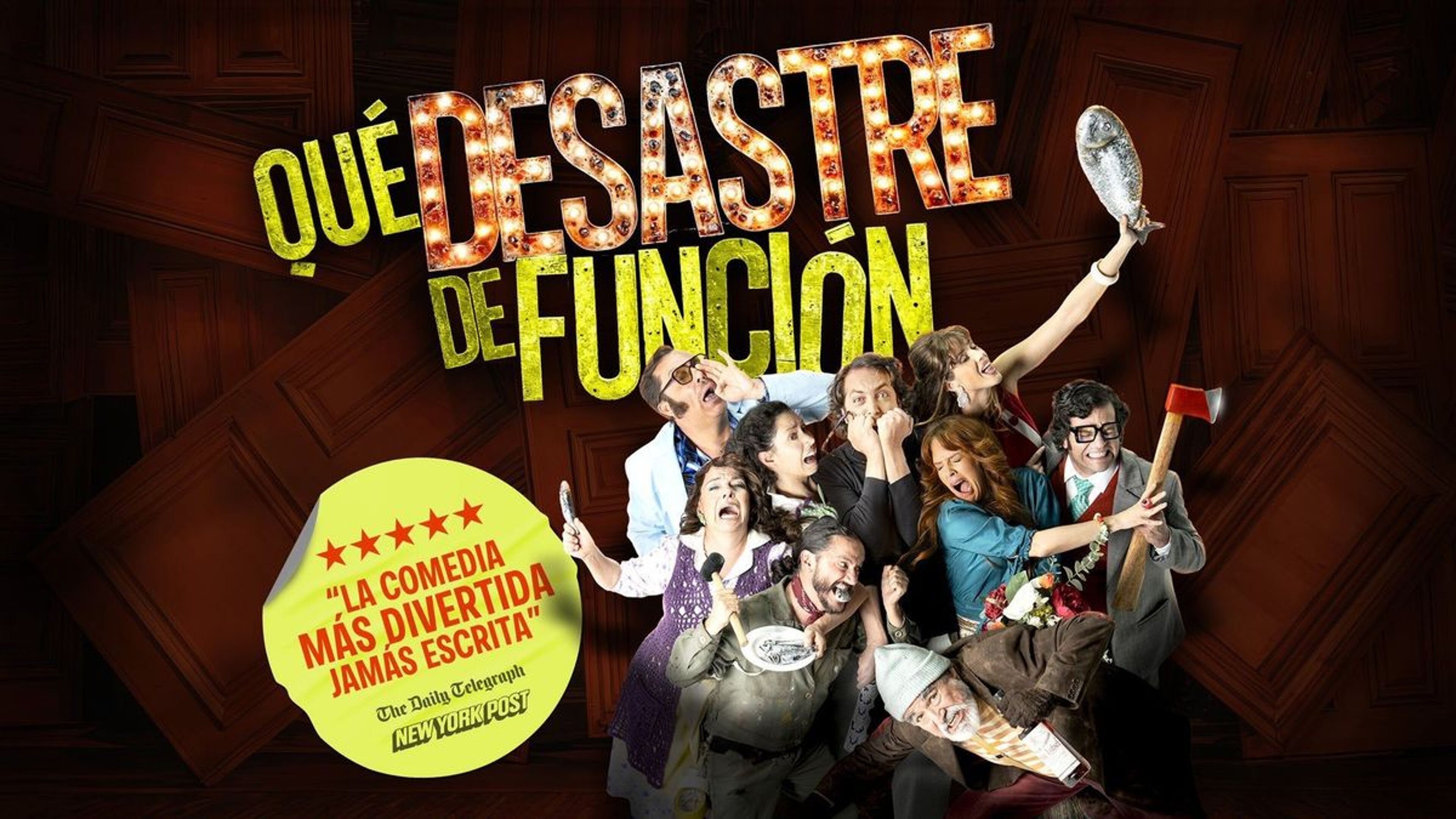 Qué desastre de función