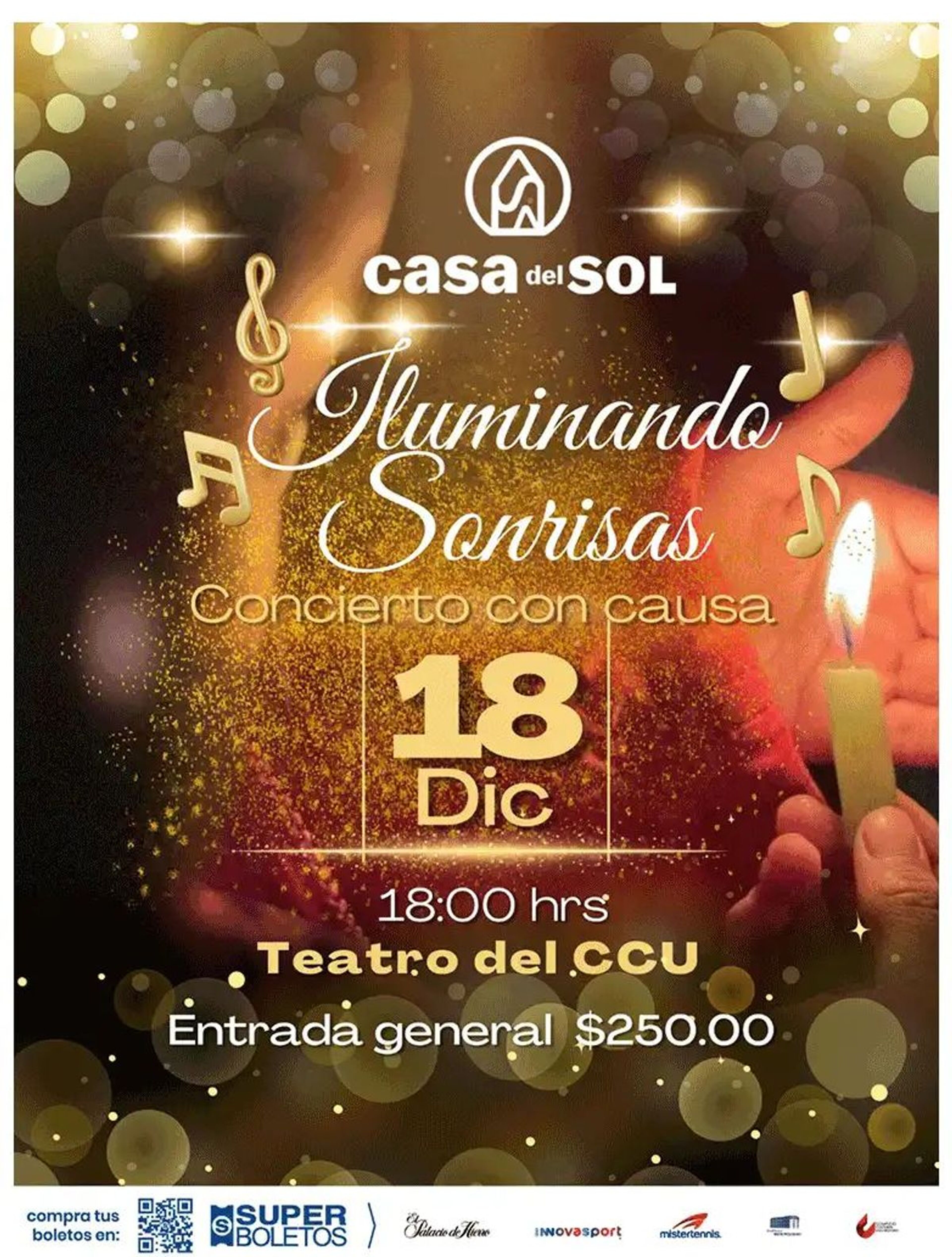 ILUMINANDO SONRISAS - A BENEFICIO CASA DEL SOL