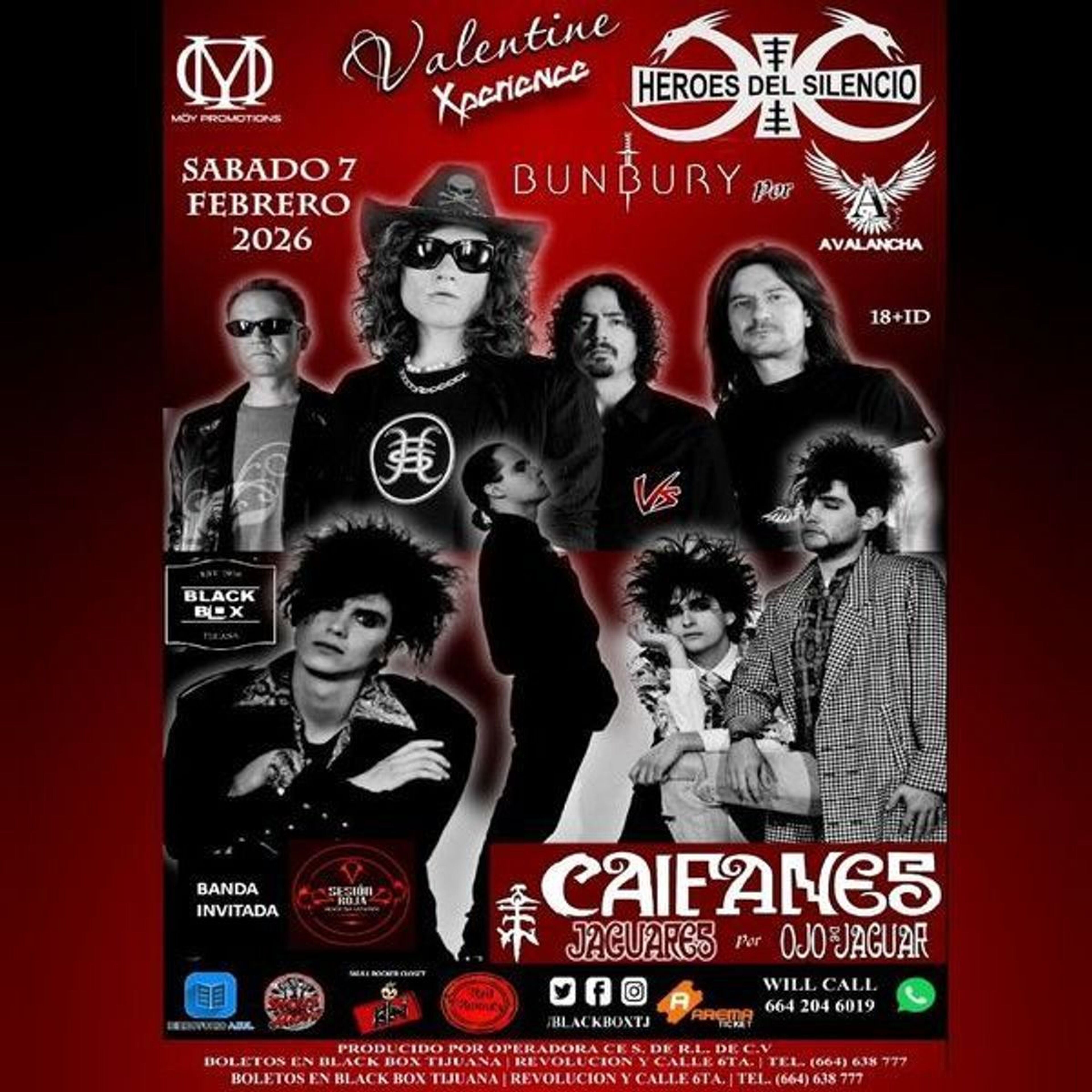 Valentine XPERIENCE en Black Box