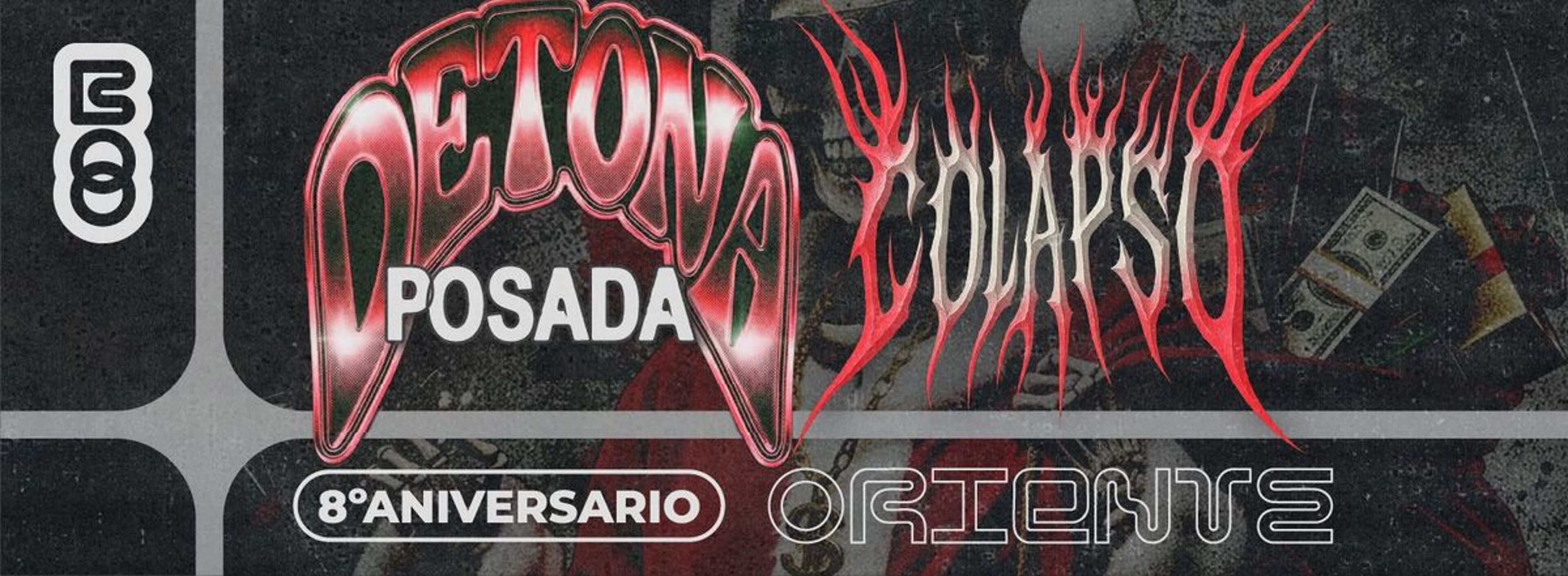 POSADA DETONA + COLAPSO: Nikita, DJ YXMI, DJ ALUSHA