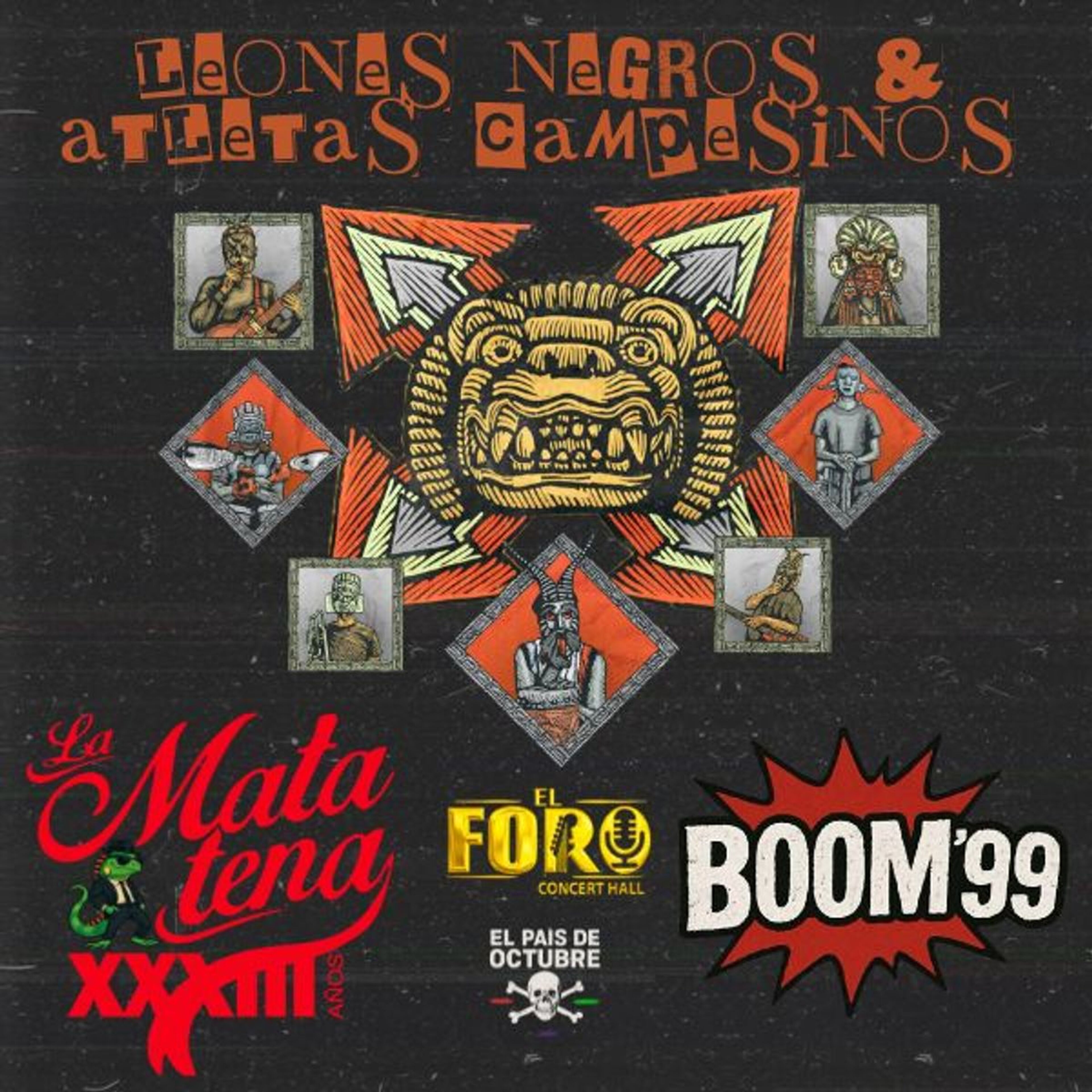 Leones Negros & Atletas Campesinos en Vivo en San Juan del Rio