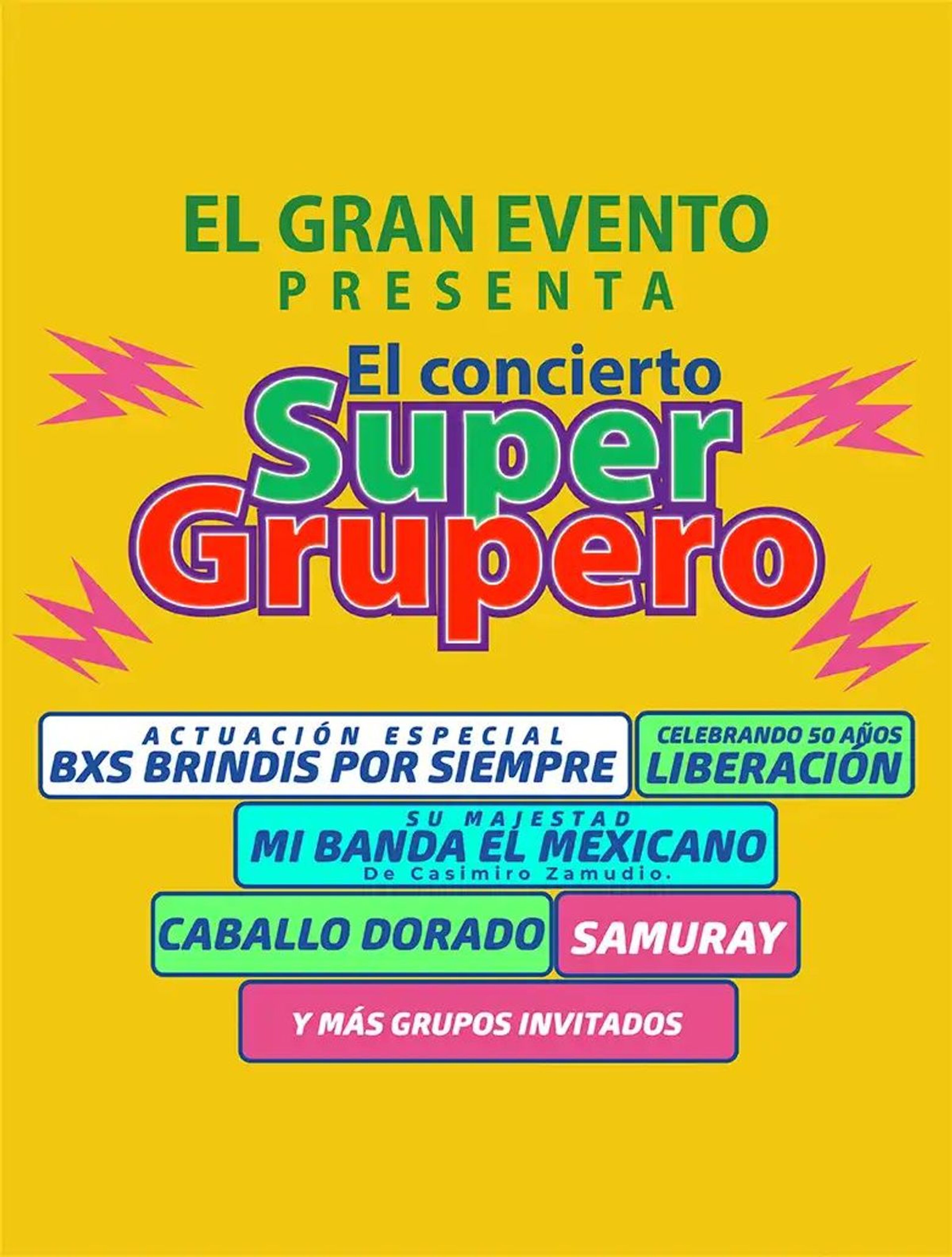 EL CONCIERTO SUPER GRUPERO