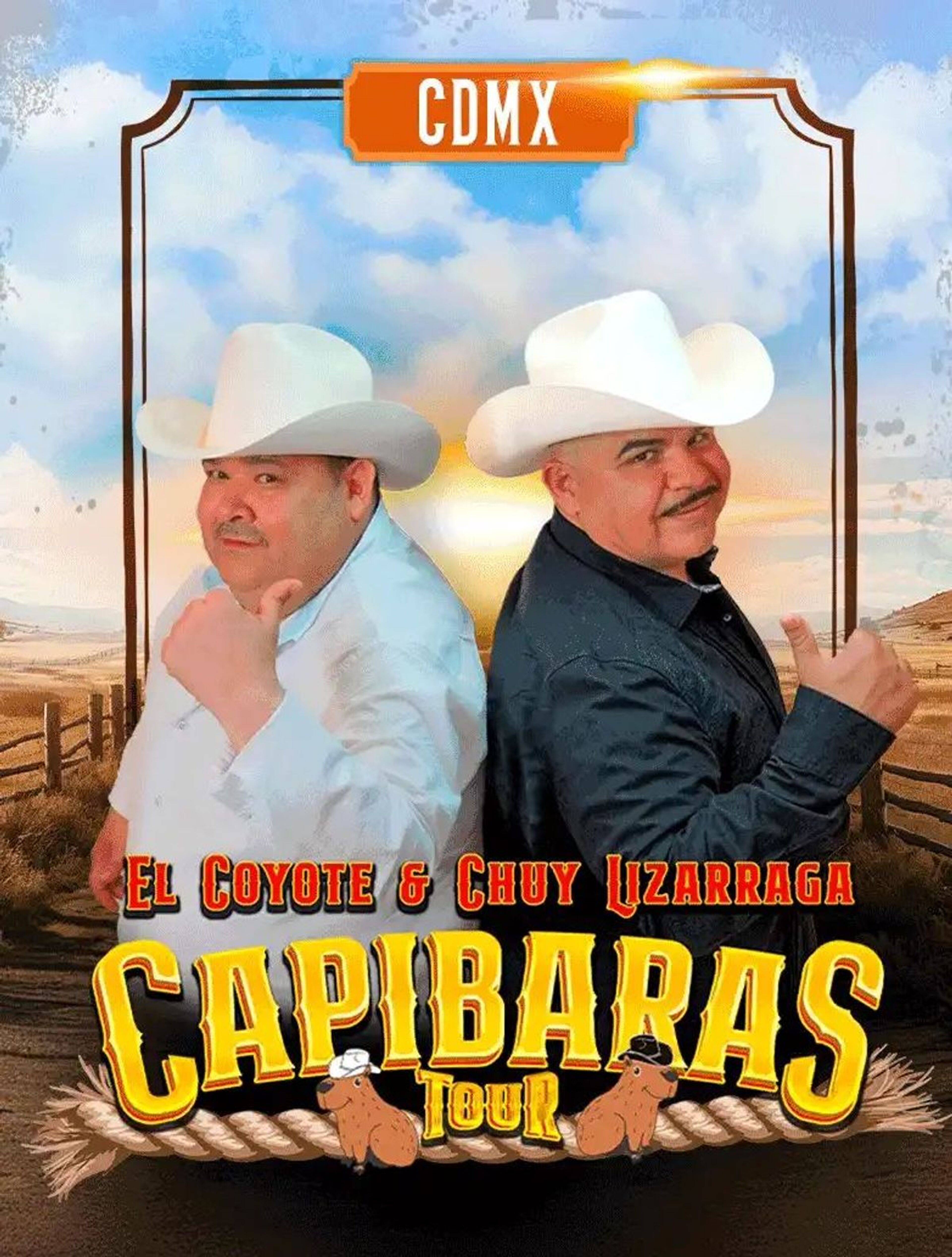 CAPIBARAS TOUR - CHUY LIZARRAGA Y EL COYOTE