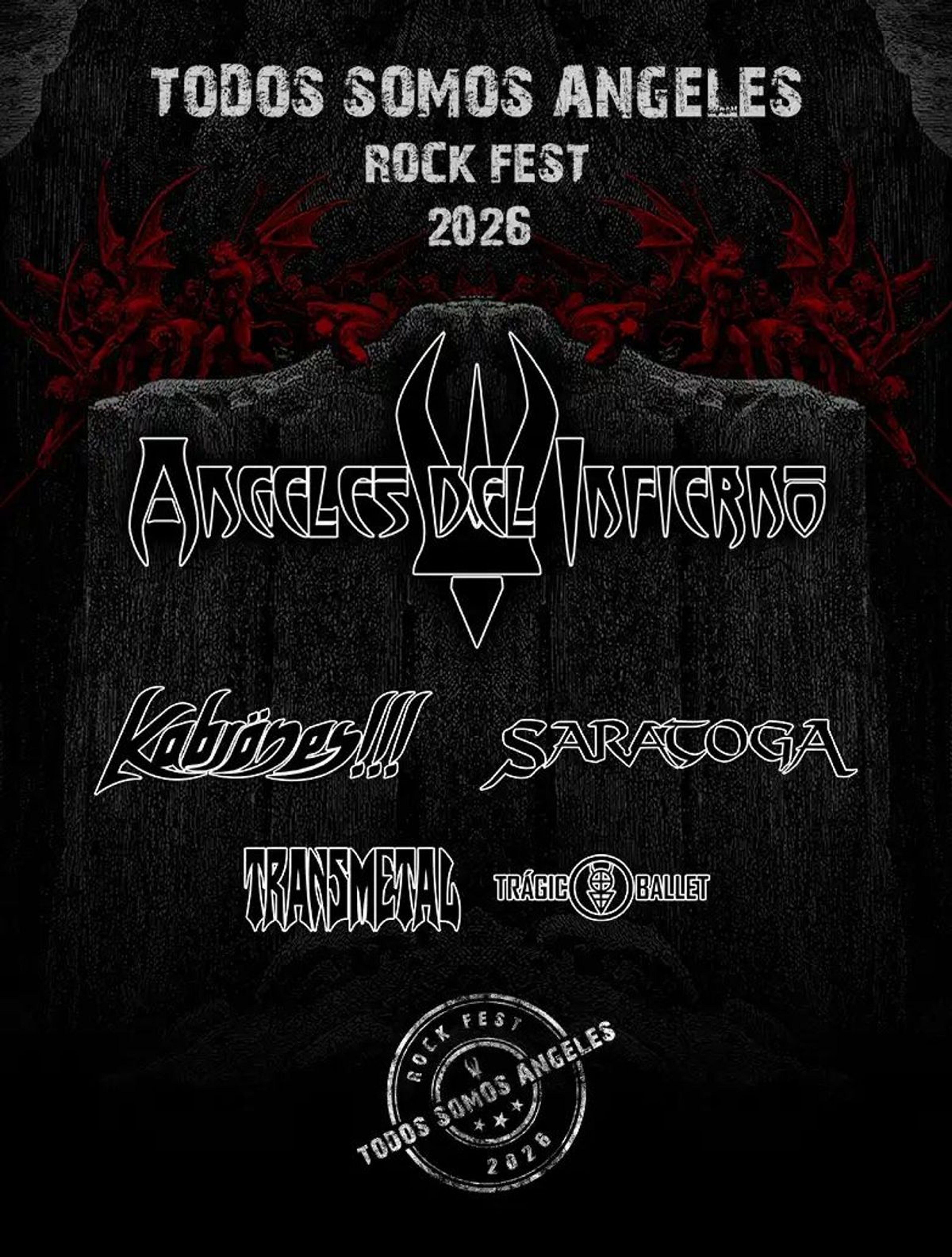 ANGELES DEL INFIERNO-TODOS SOMOS ANGELES ROCK FEST 2026