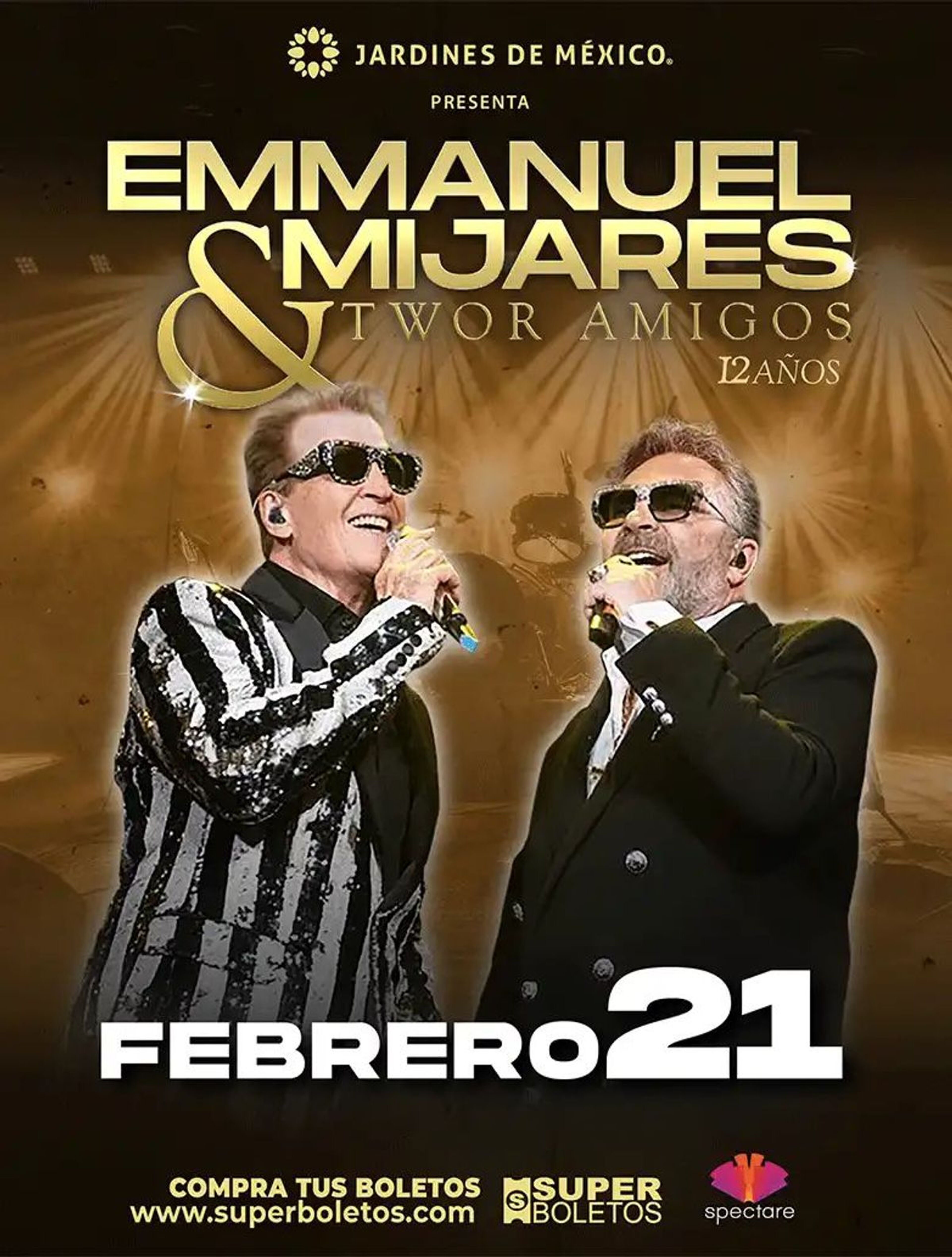 EMMANUEL Y MIJARES EN CONCIERTO