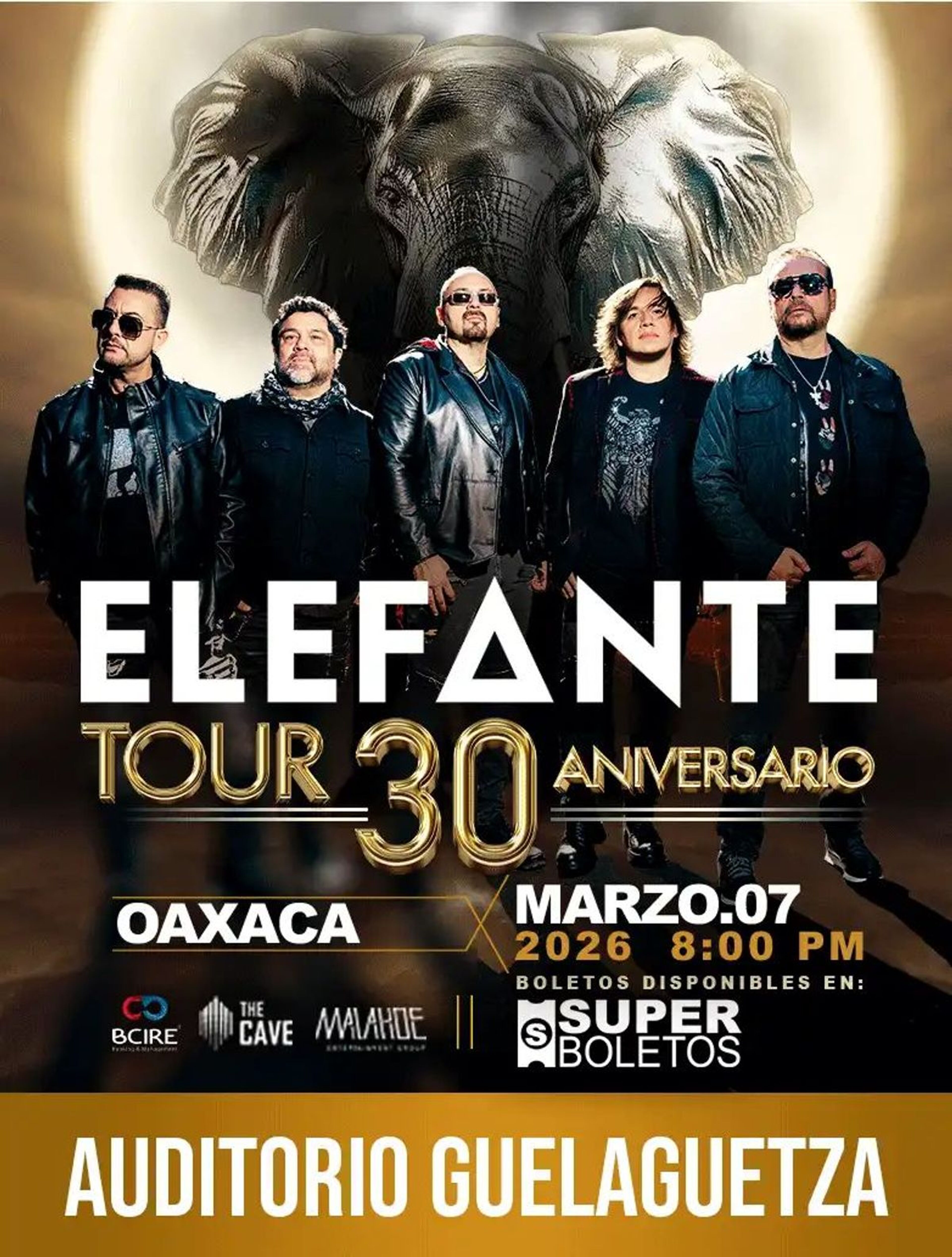 ELEFANTE TOUR 30 ANIVERSARIO