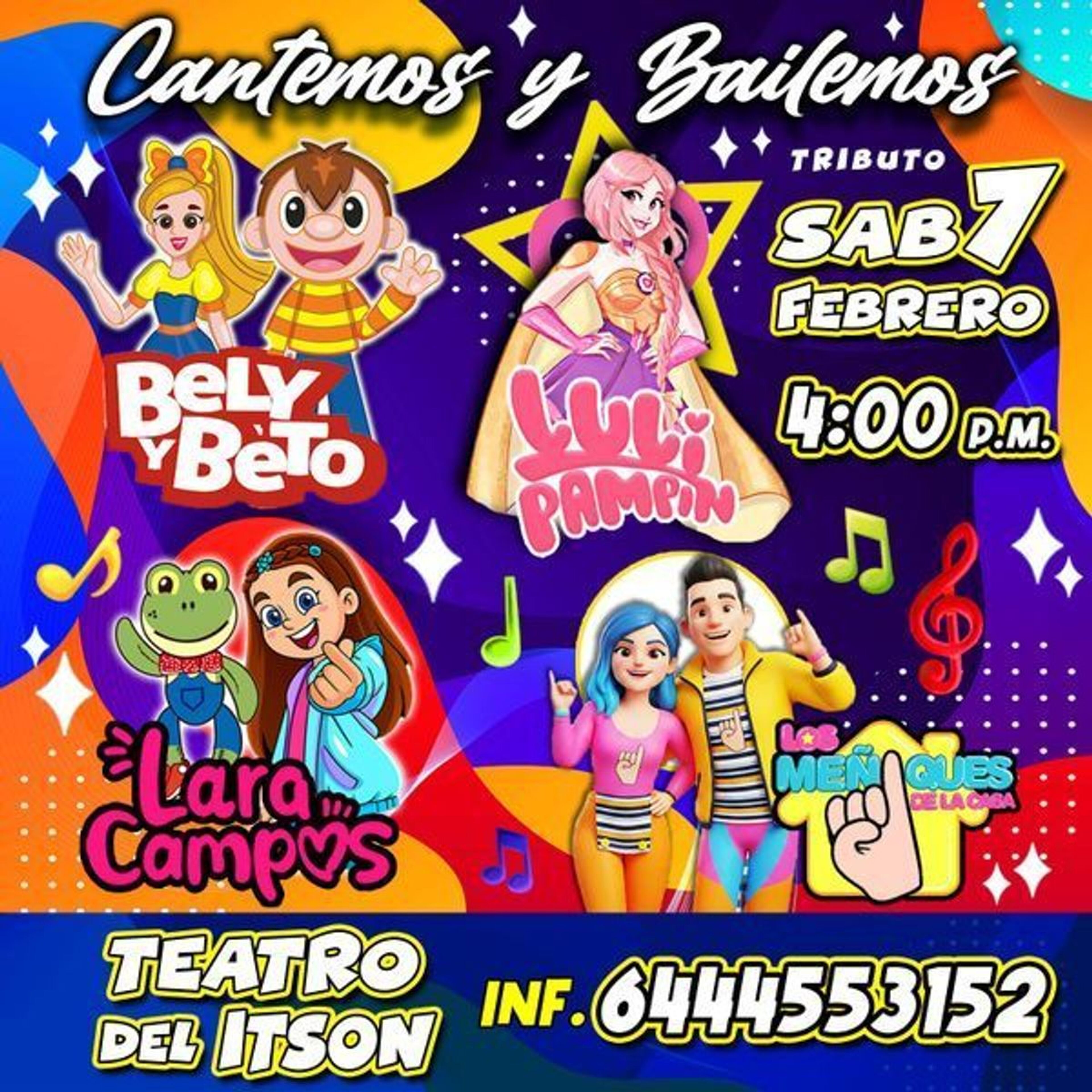 Imagen de portada para el evento: ¡CANTEMOS Y BAILEMOS! en Cd. Obregón