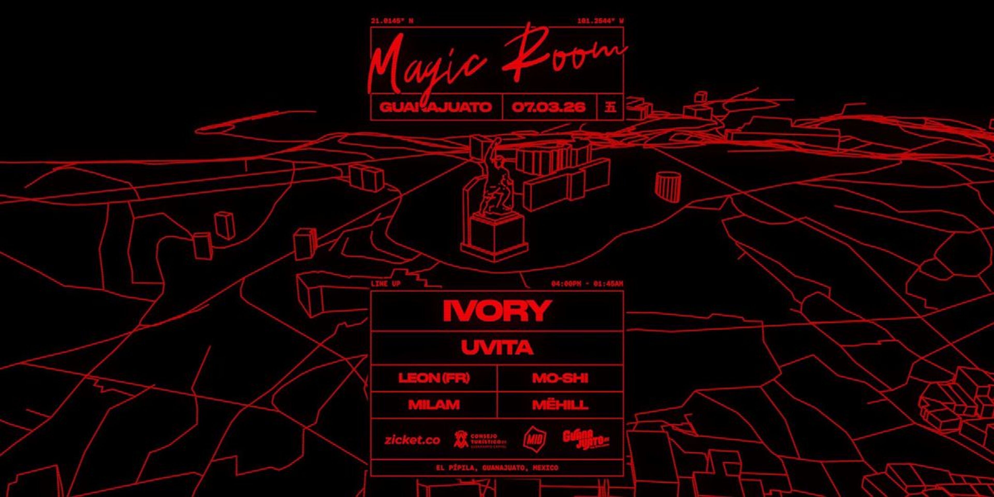 Imagen de portada para el evento: Magic Room - El Pípila - Mexico