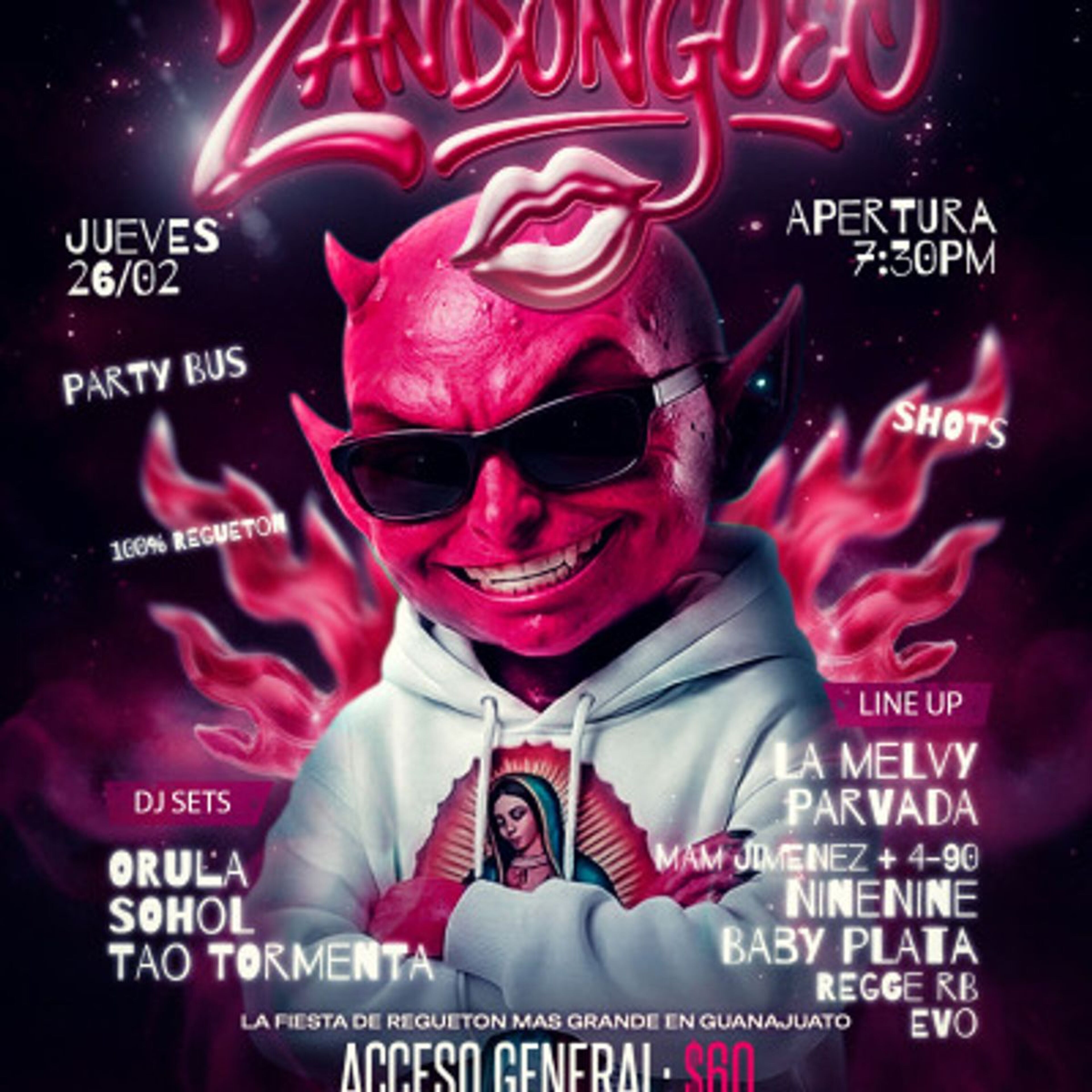 Imagen de portada para el evento: ZANDUNGUEO vol.1 (+18)