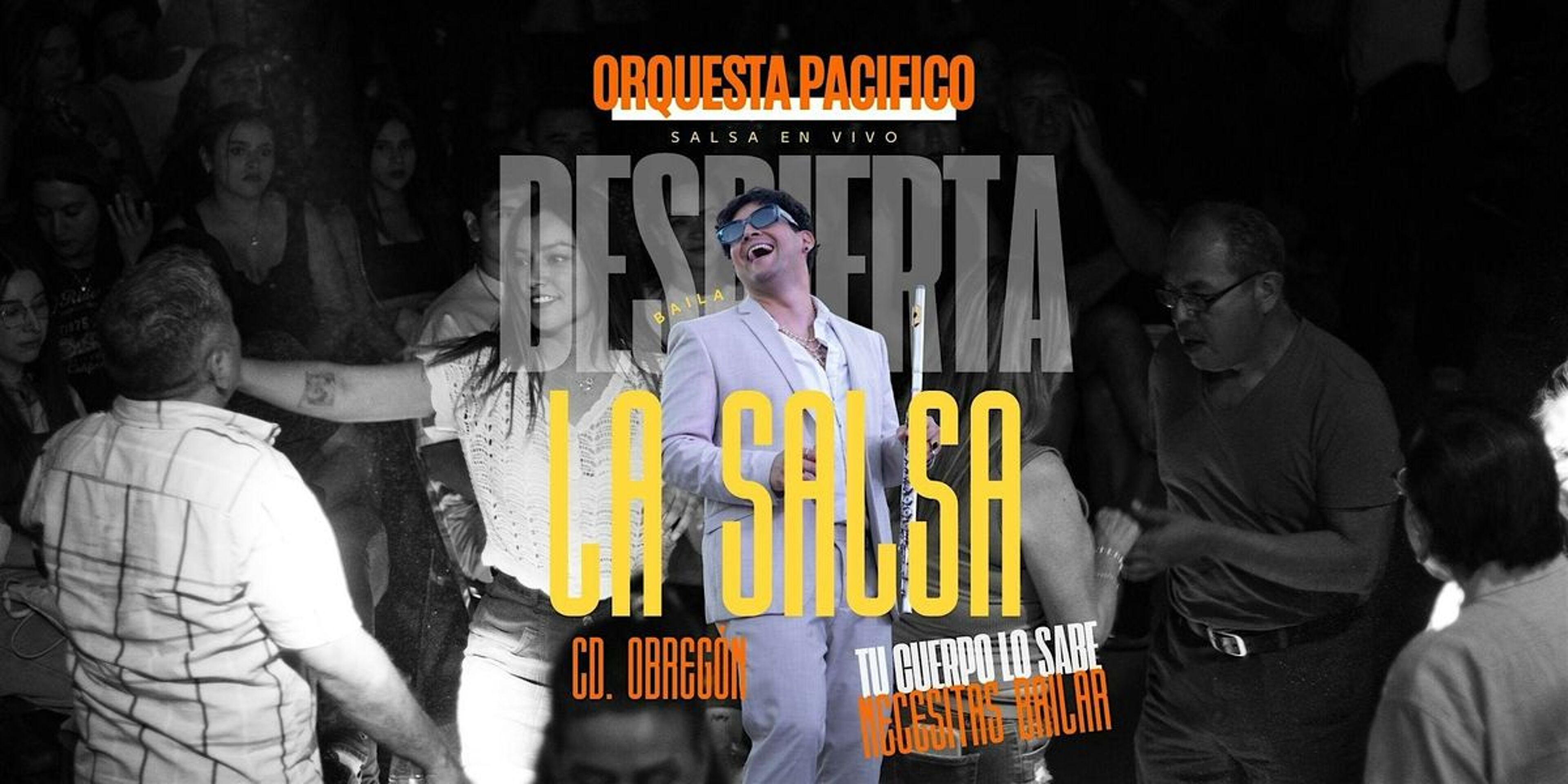 Imagen de portada para el evento: Orquesta Pacífico en vivo  –  La Salsa Despierta