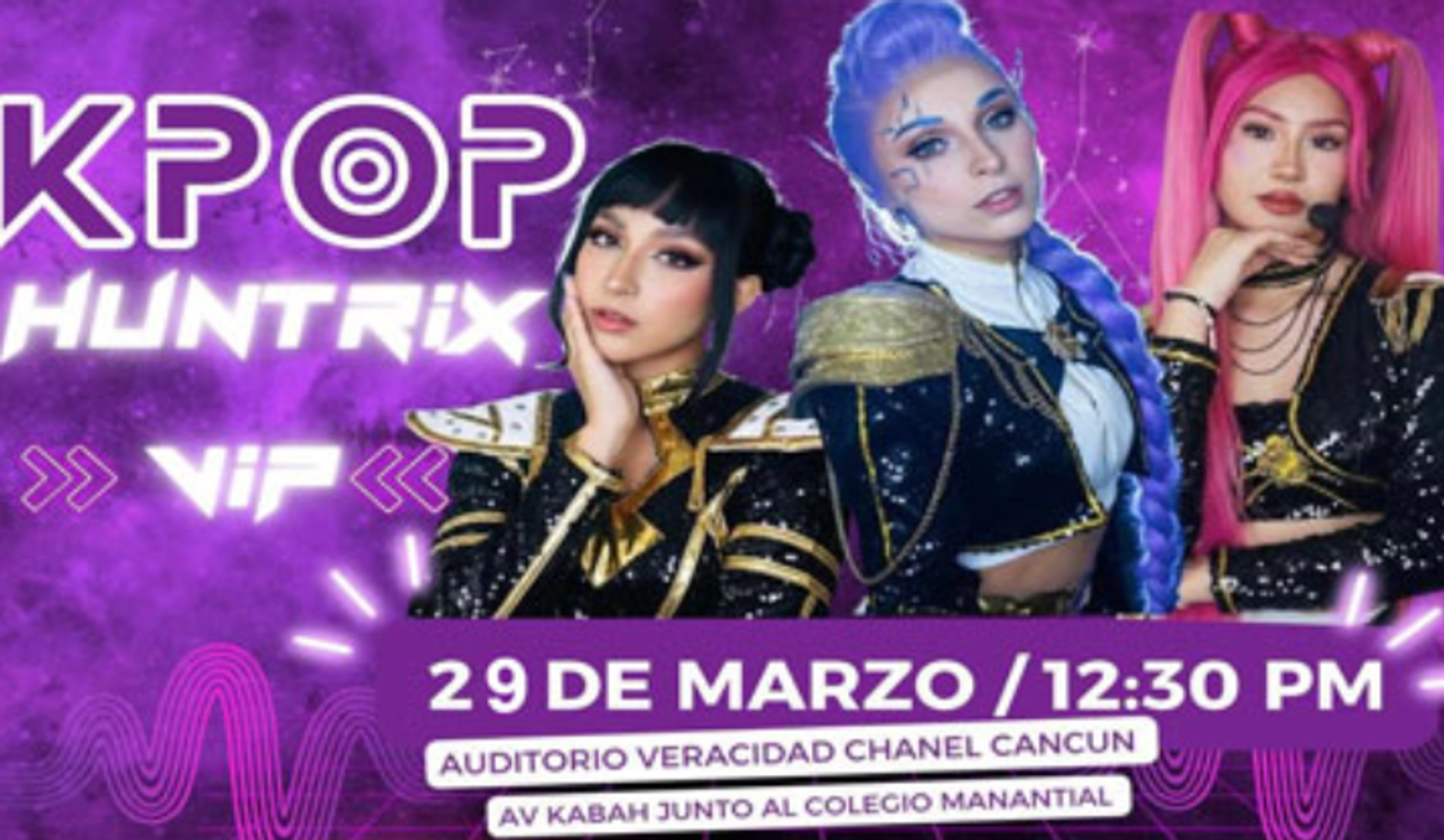 Imagen de portada para el evento: Show Guerreras K-Pop - Cancún
