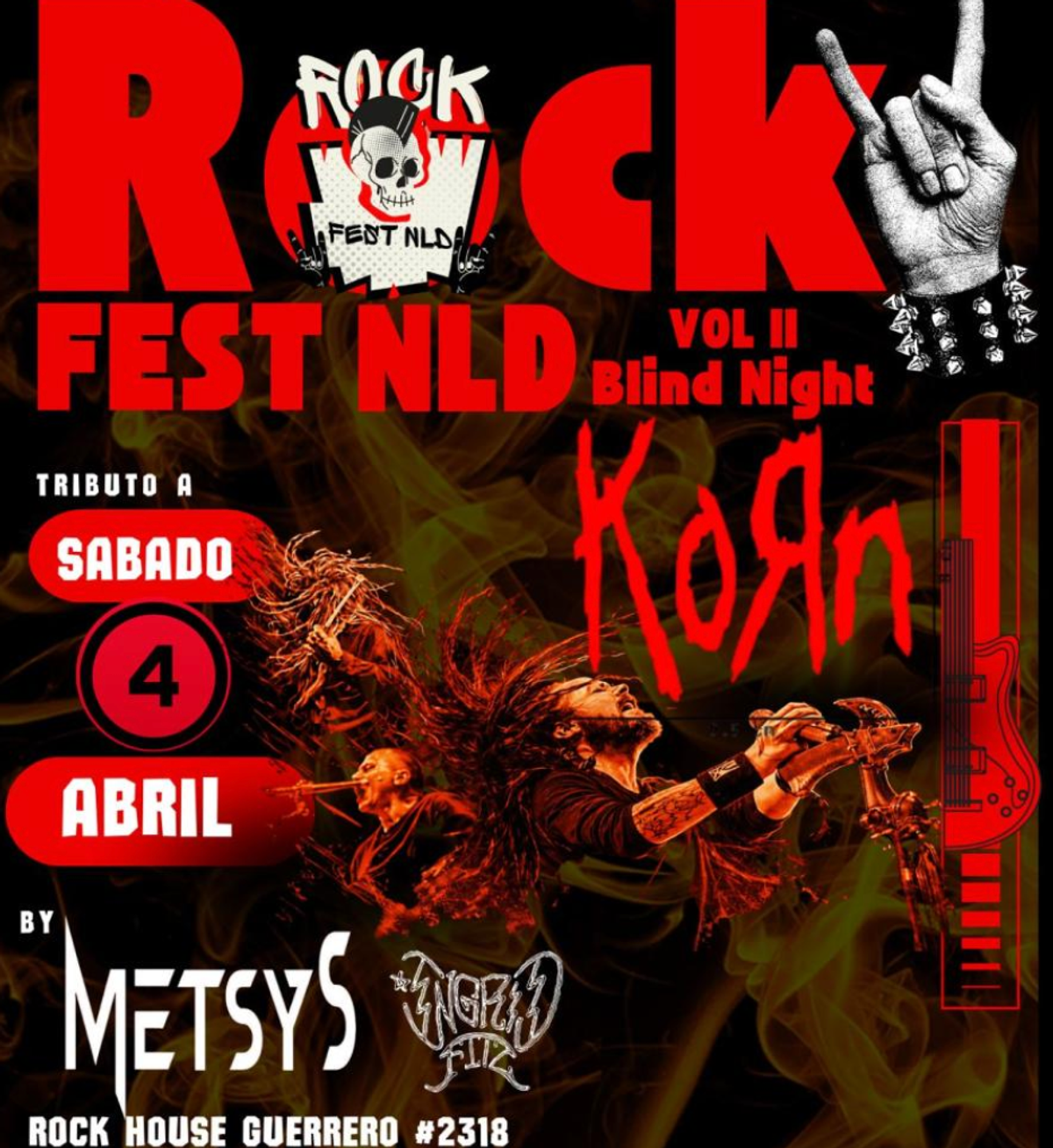 Imagen de portada para el evento: II ROCK FEST NLD 26