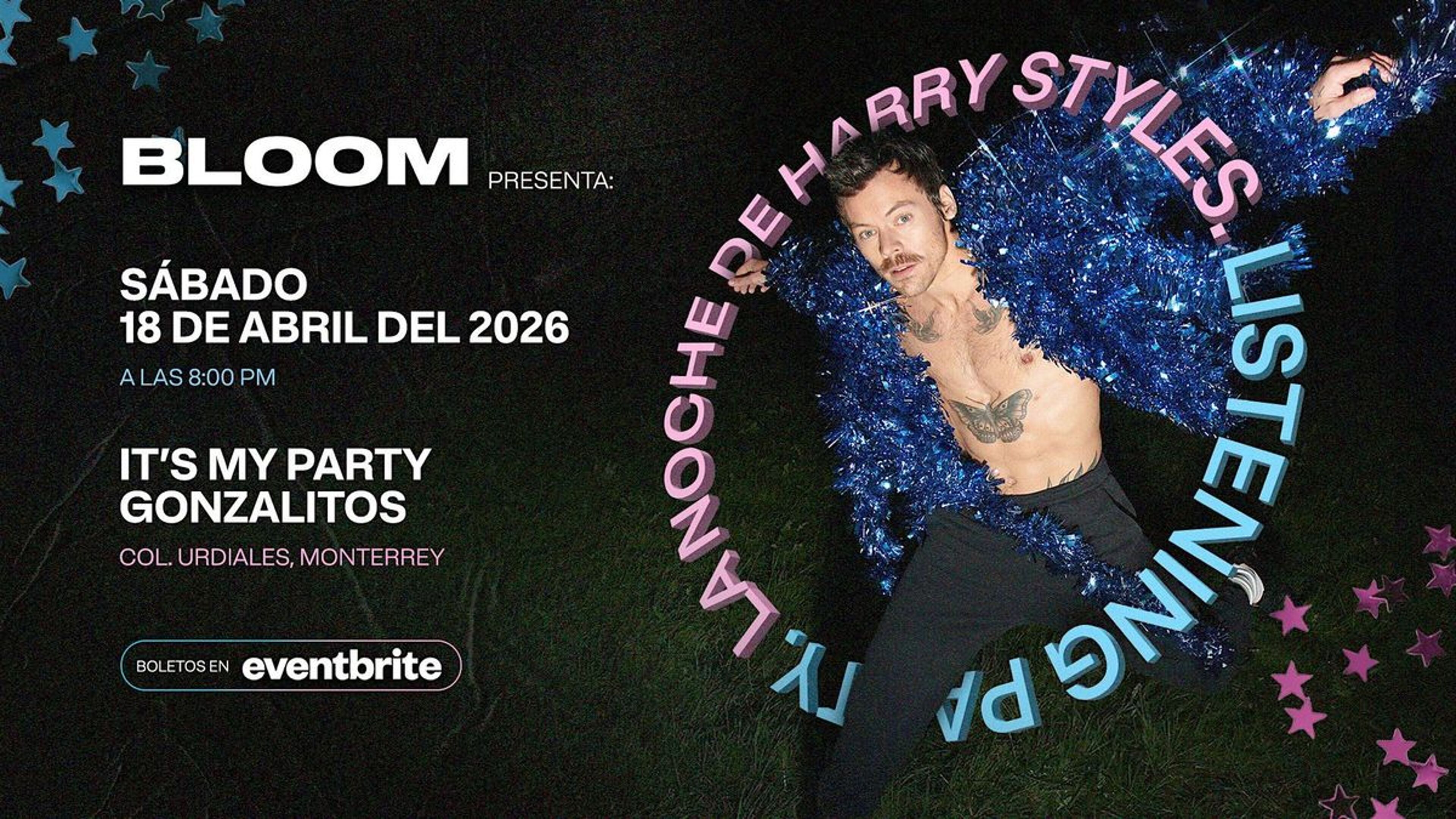 Imagen de portada para el evento: La Noche de Harry Styles