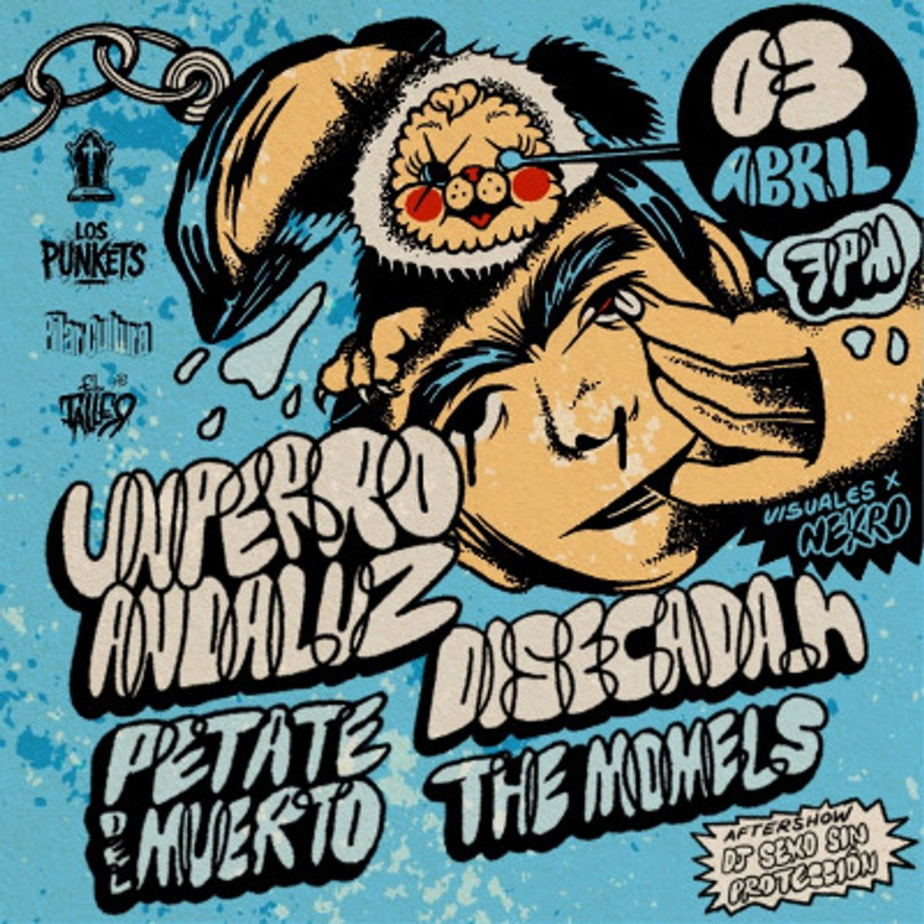 Imagen de portada para el evento: Unperro Andaluz en El Taller (+18)