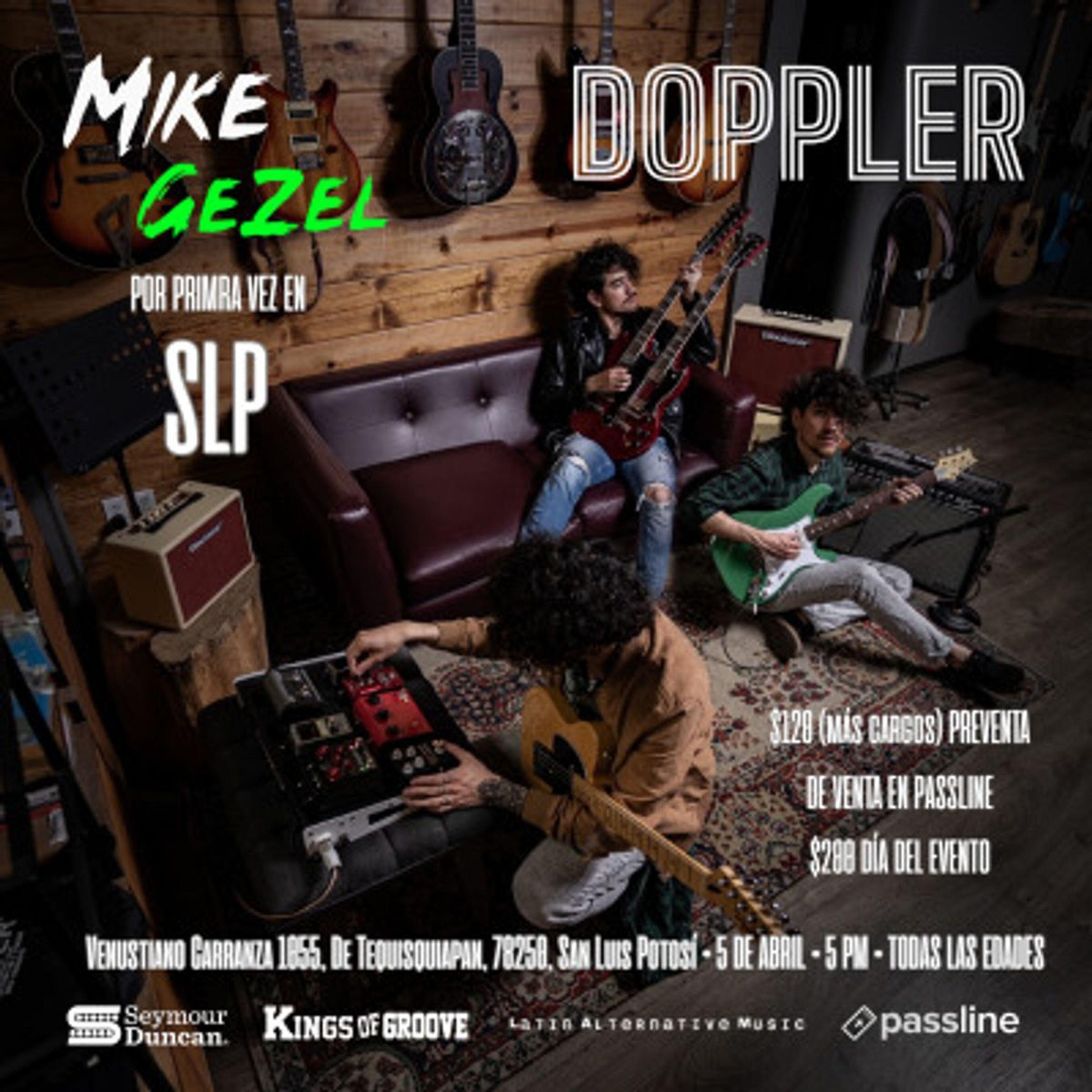 Imagen de portada para el evento: Mike Gezel en San Luis Potosí