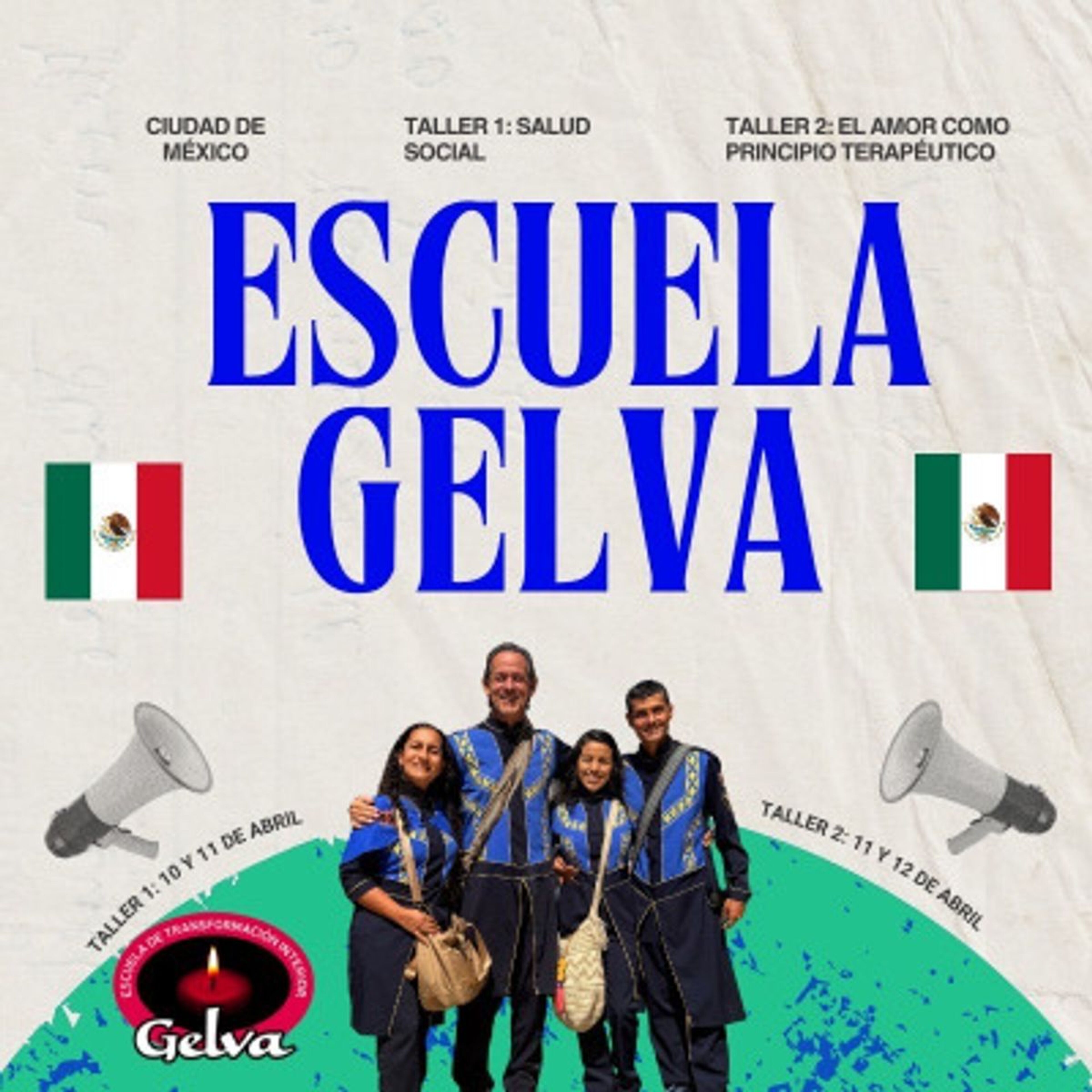 Imagen de portada para el evento: Talleres: Salud social y El Amor como Principio Terapéutico